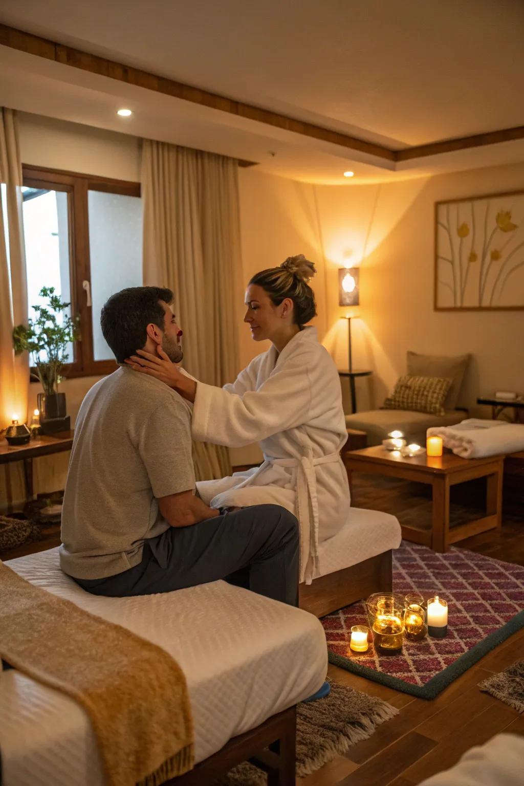 Communication enriches the massage session.