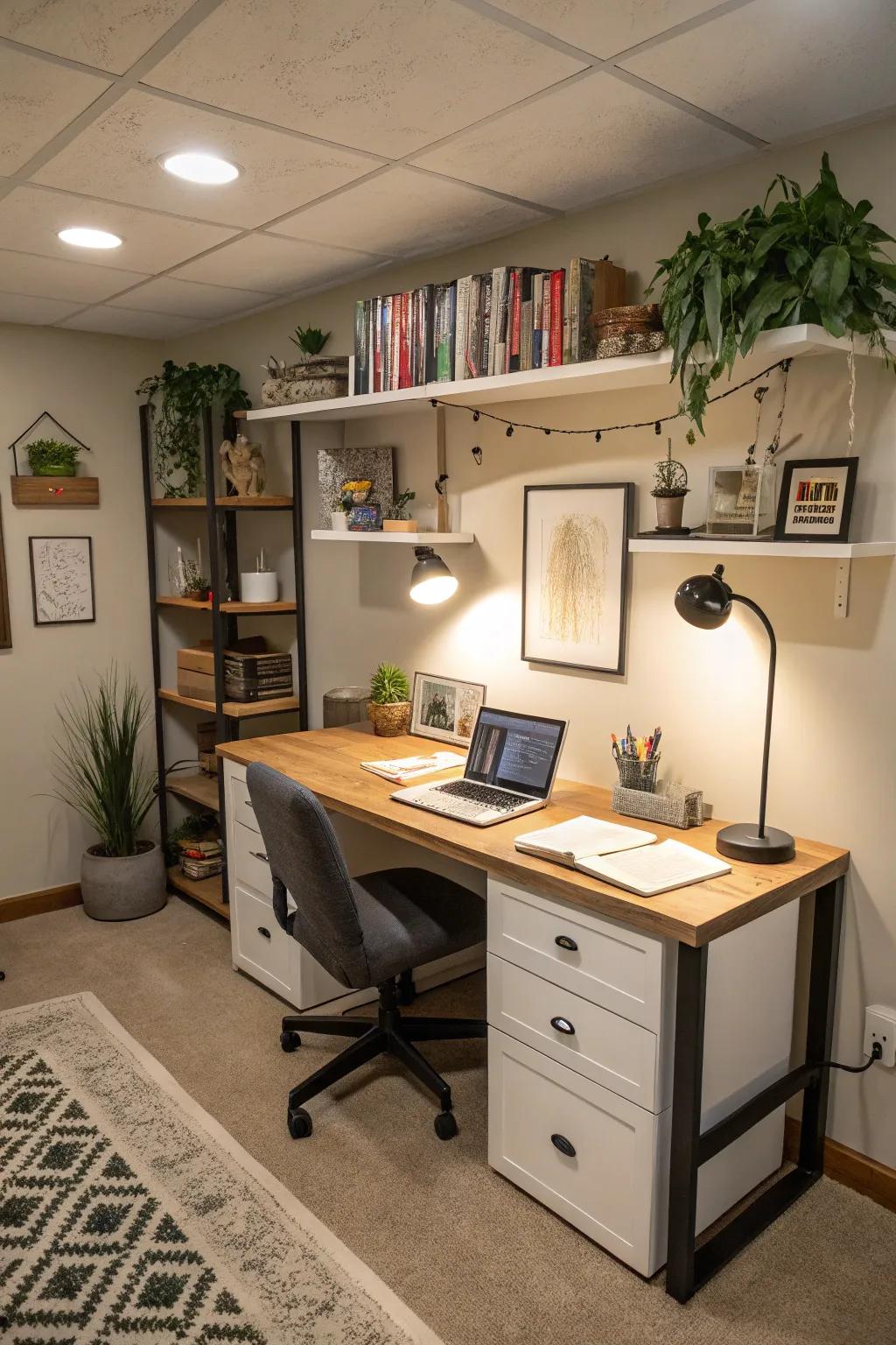 A versatile desk adapts to your evolving work requirements.