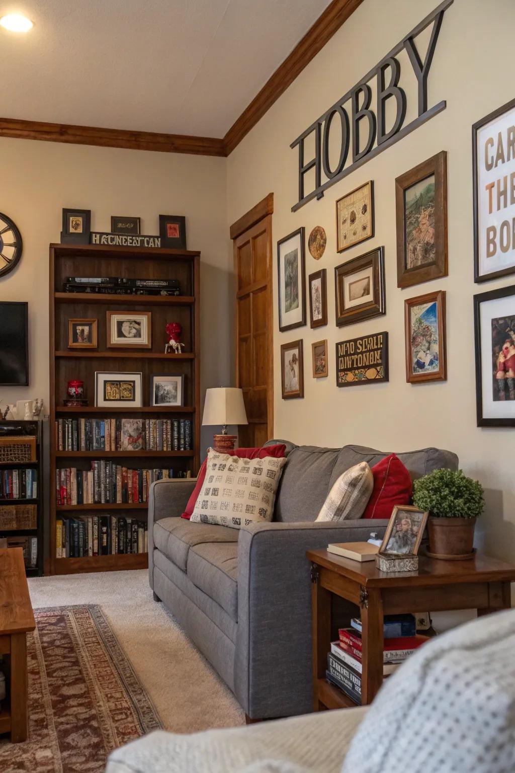 Personalize the decorations with a theme that reflects his passions.