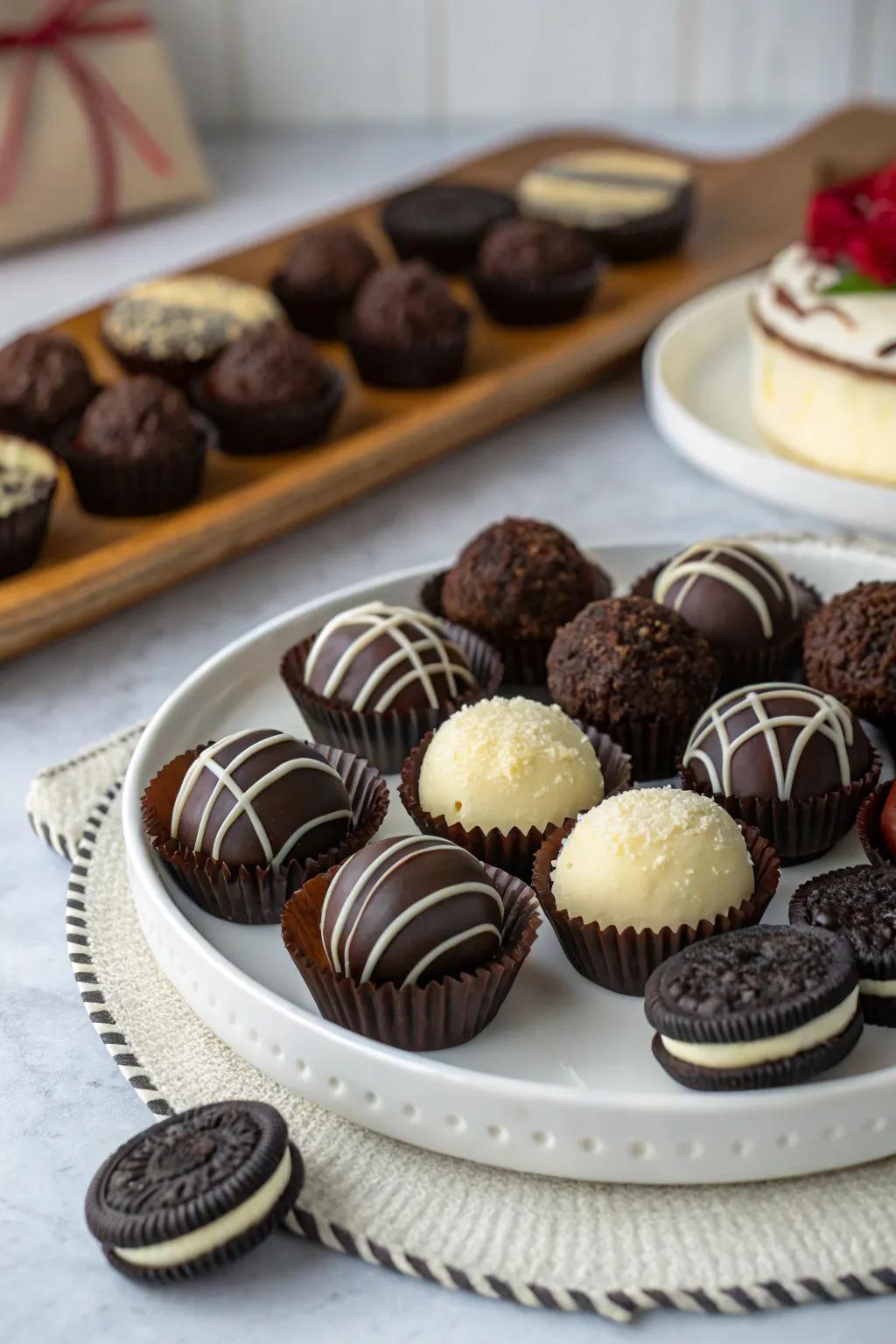 Delicious double-filled cookie-inspired delights introduce sweetness to your celebration.