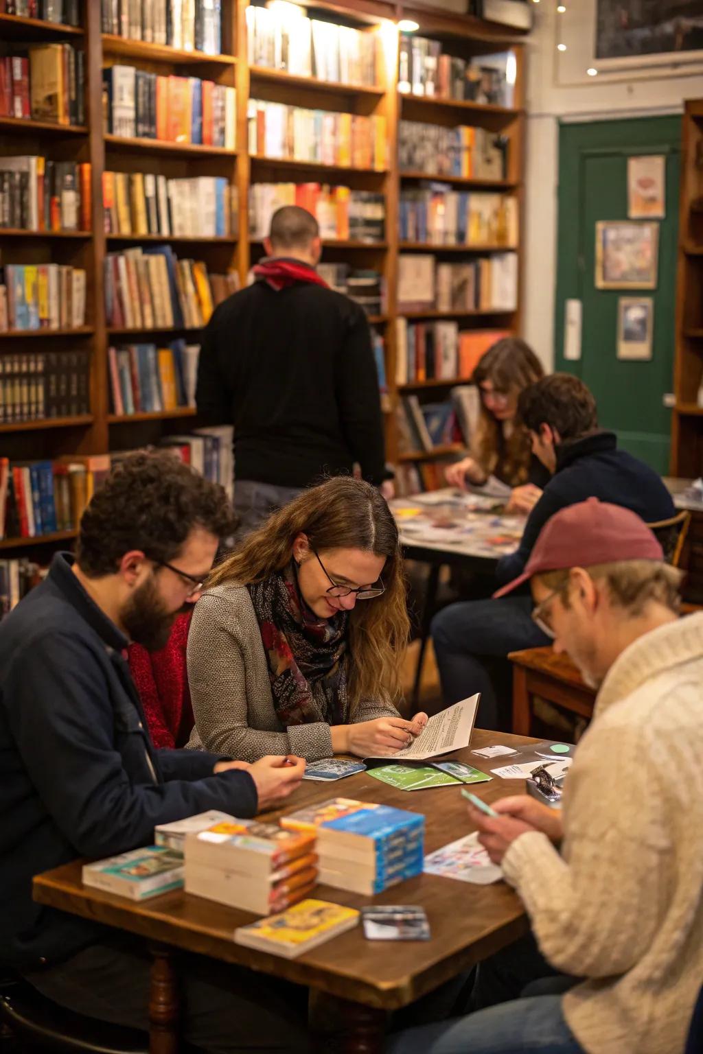 Test your friends with a literary trivia challenge.