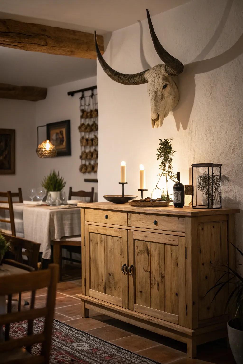 Add drama to your dining spaces.