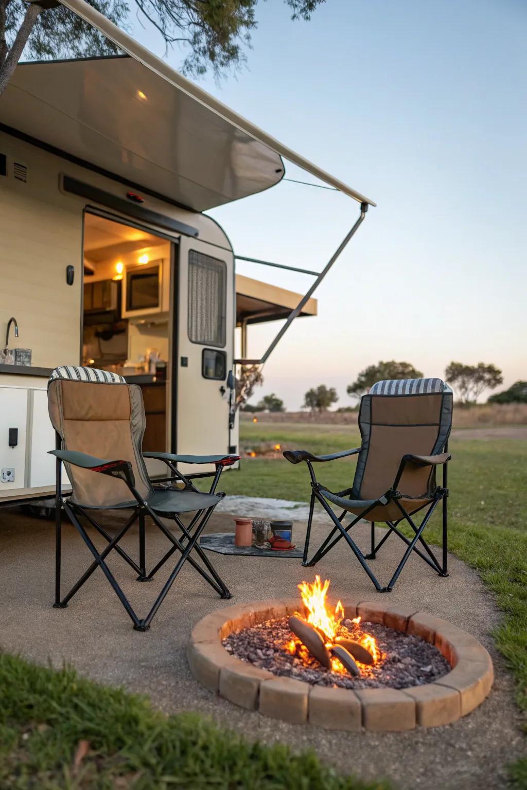 With cozy seating options, unwind in style.