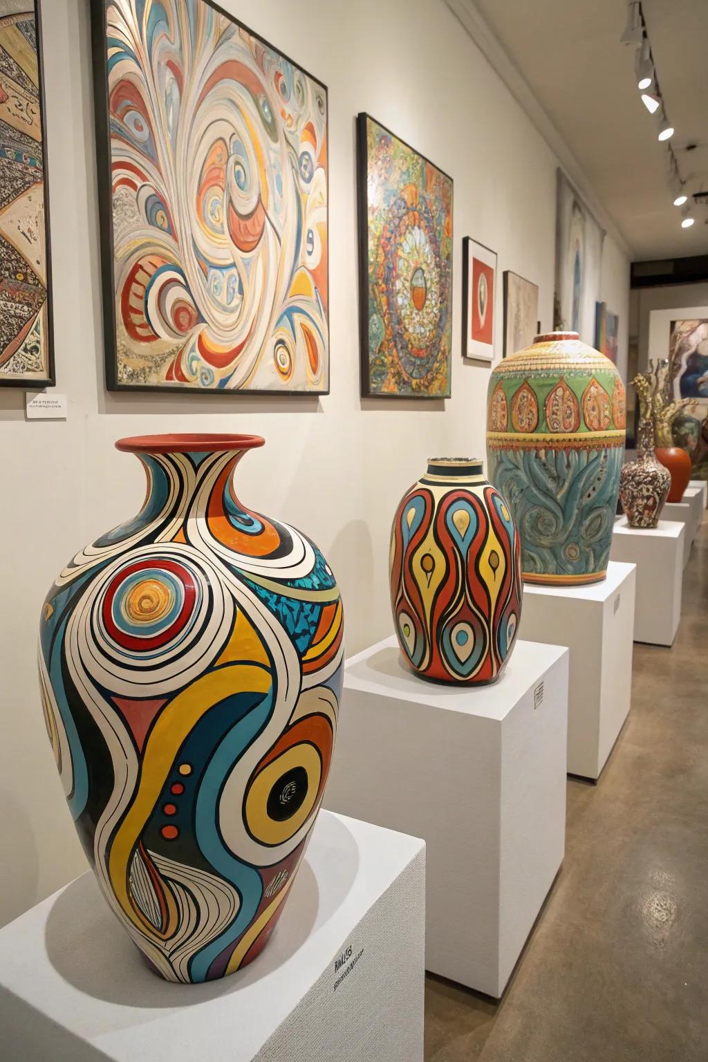 Express yourself with unconventional ceramic designs.