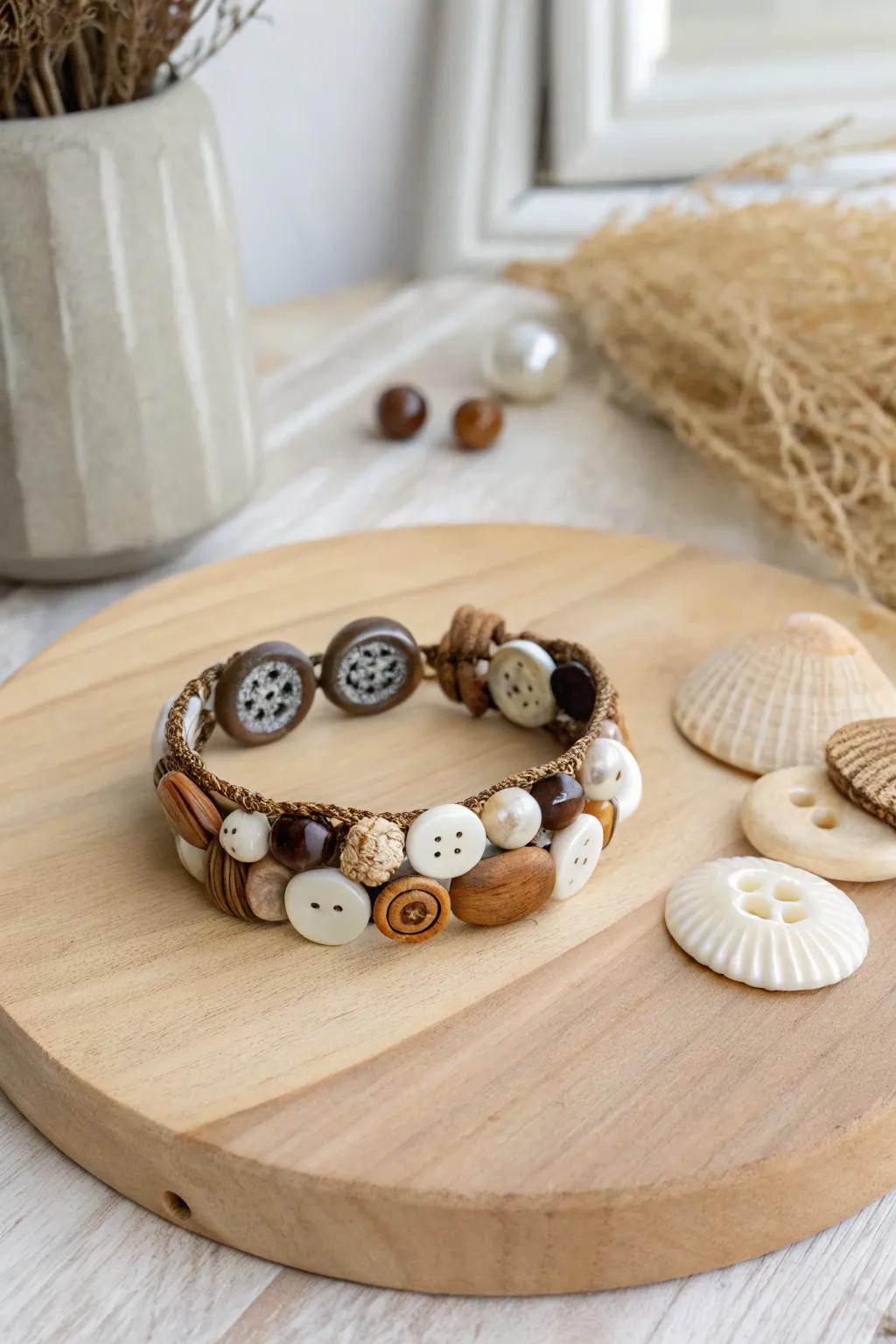 Explore the charm of vintage fastener bracelets—where simplicity meets boho elegance.