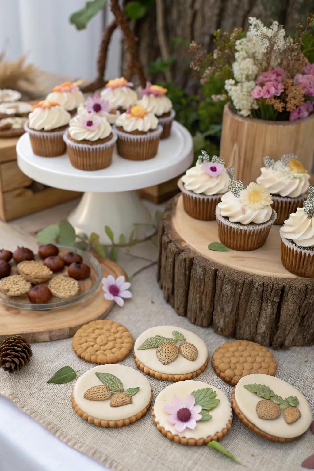 Nature-inspired edibles please the senses.