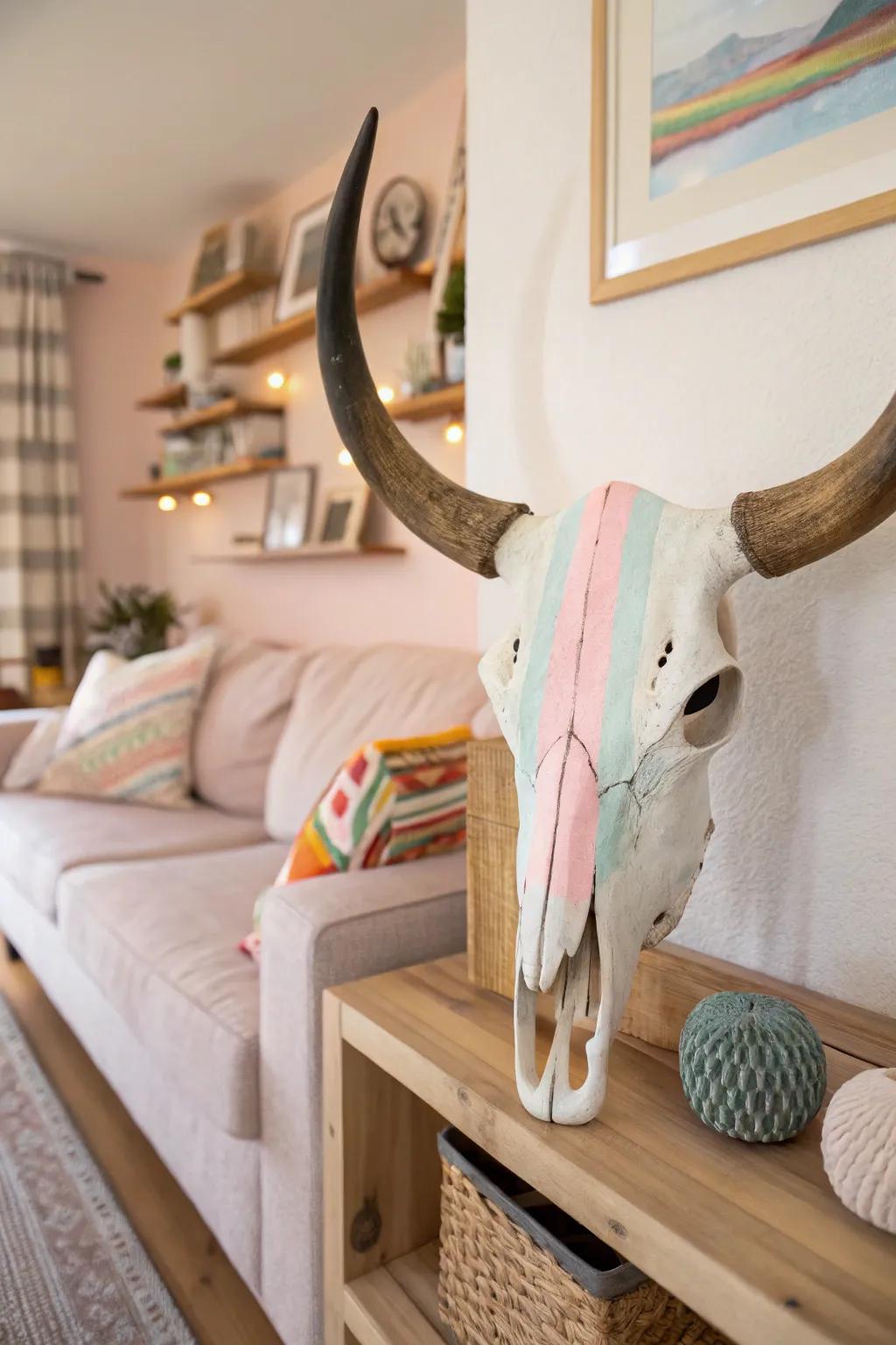 Soft colors create a soothing and dreamlike outcome on decor.