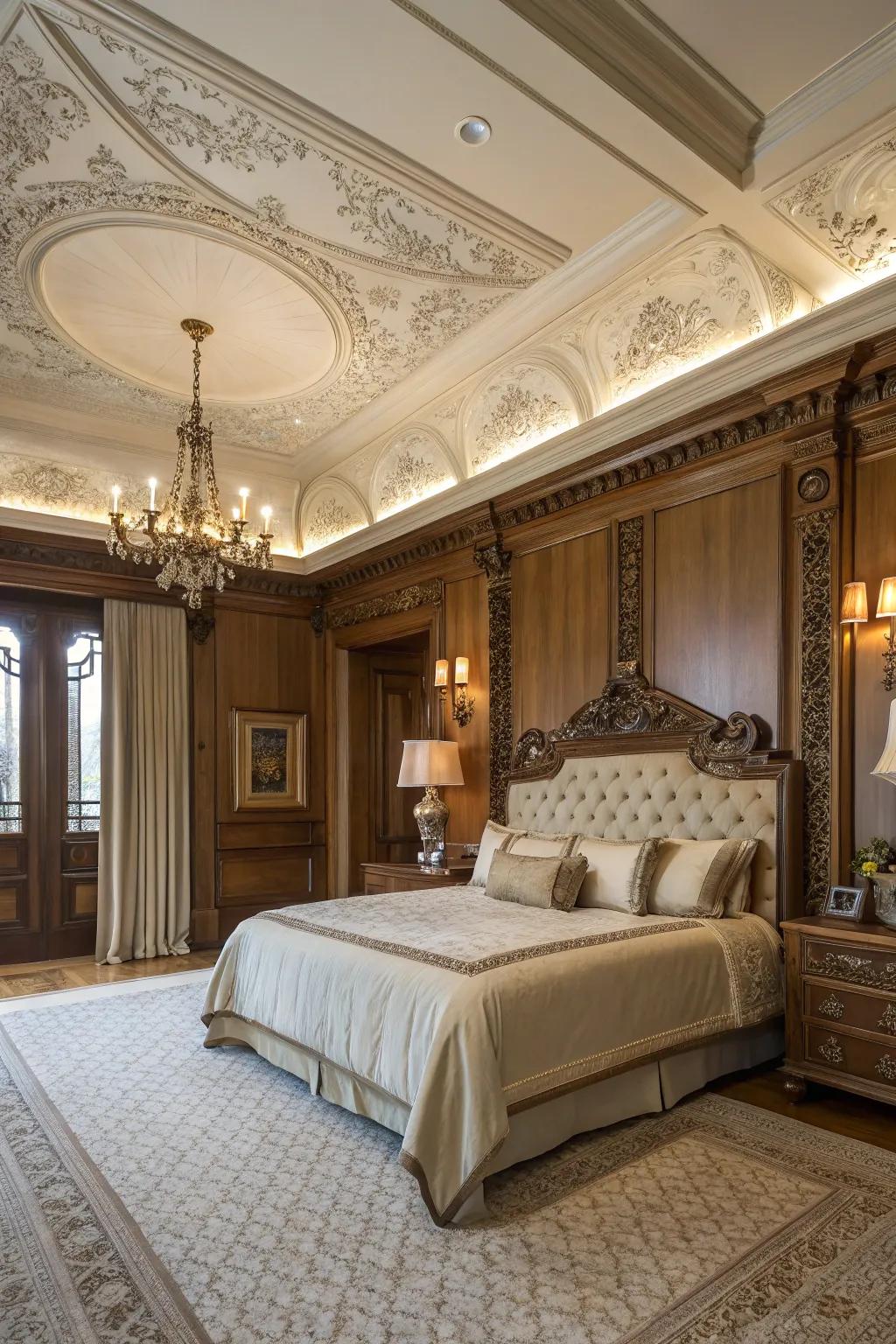 Architectural details add refinement and beauty.