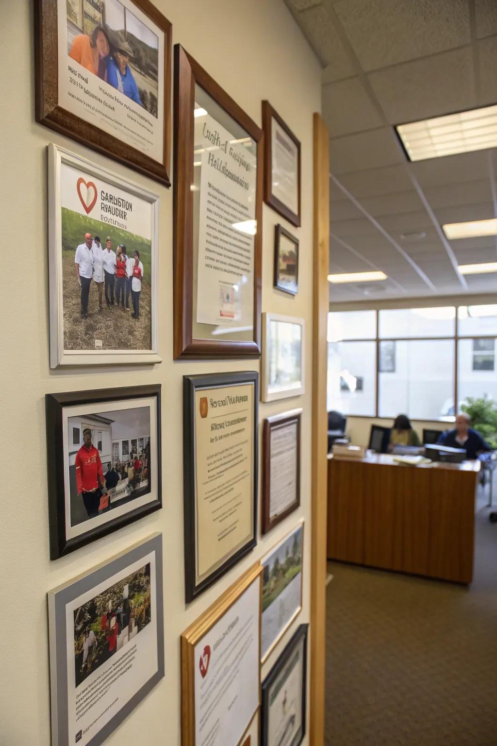 A civic contributions spotlight celebrating employees' contributions to society.
