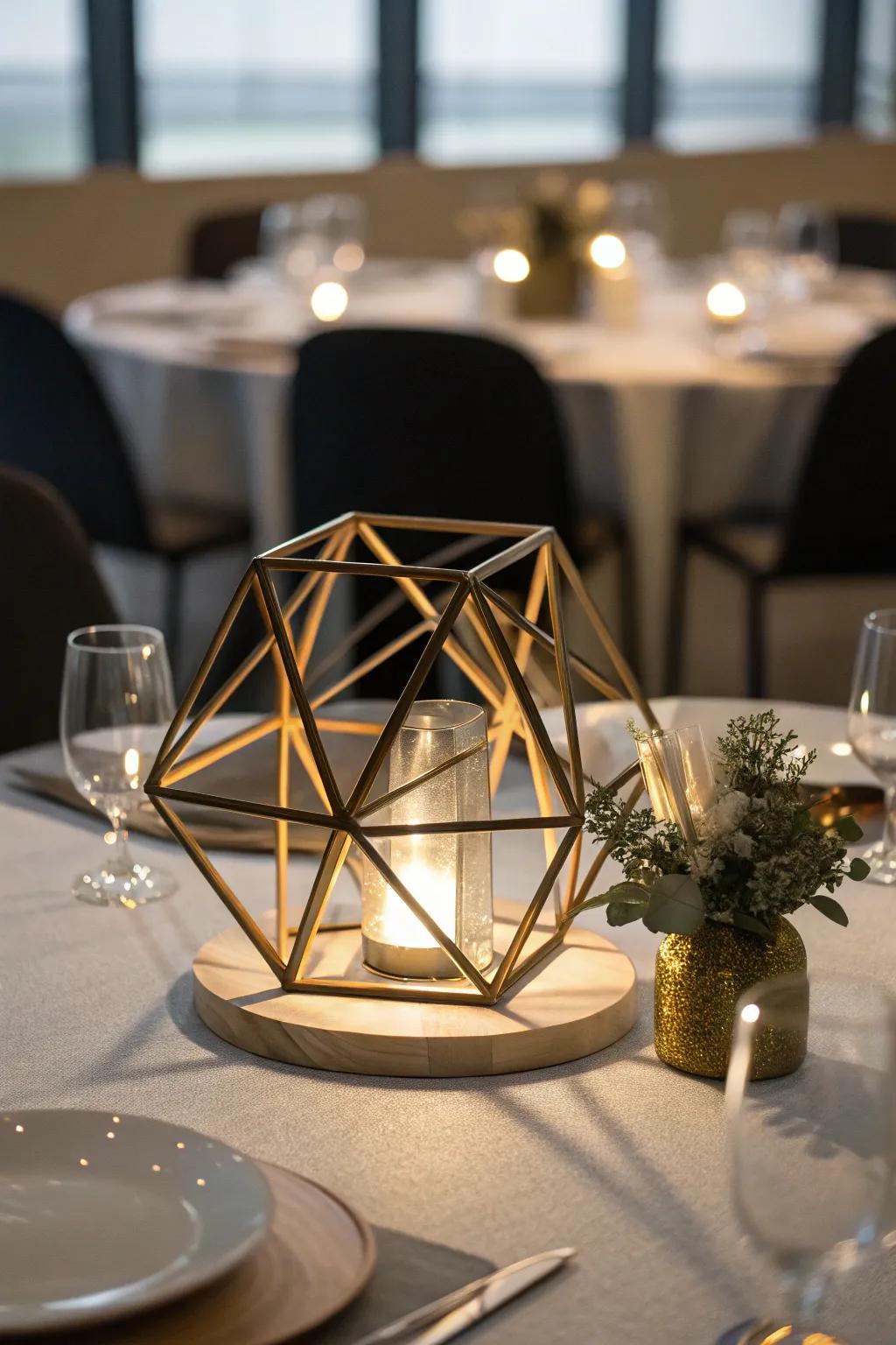 Stunning centerpieces add intrigue to your tables.