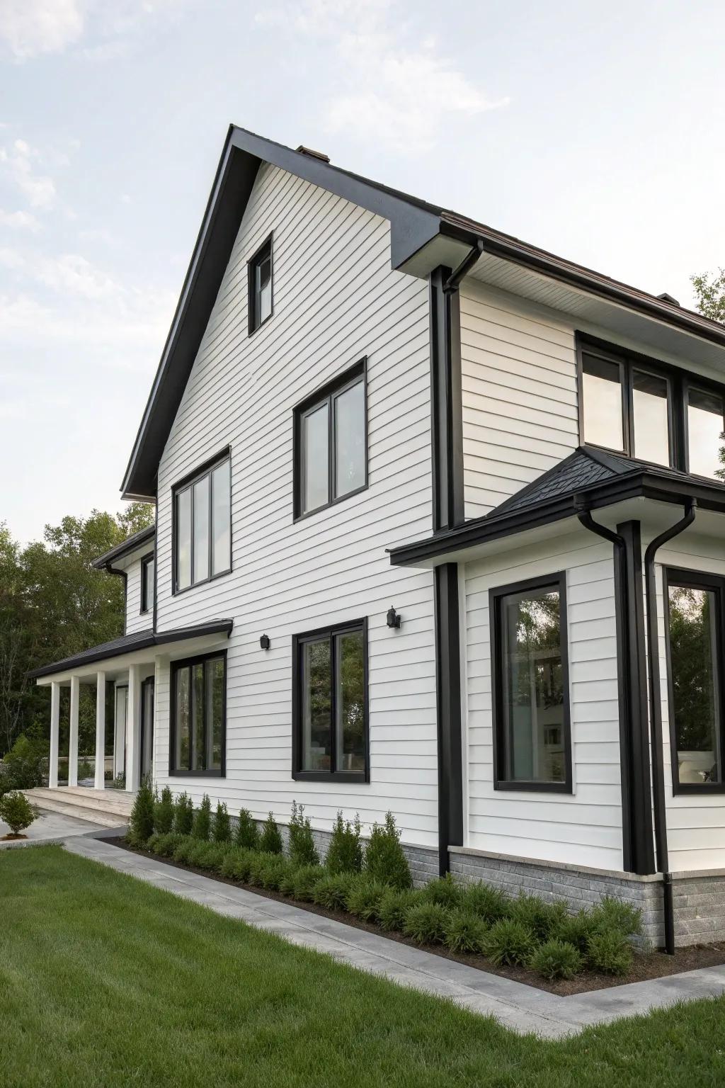 Single shade trims blend seamlessly for a sleek, sophisticated effect.