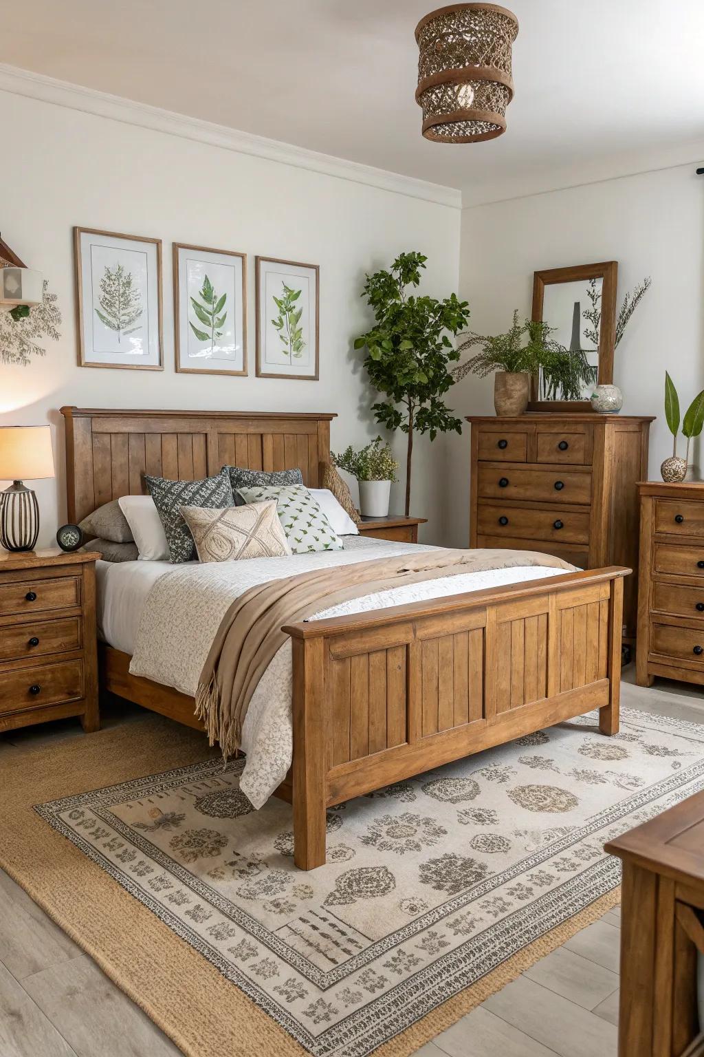 Timber features introduce natural warmth and grounding.