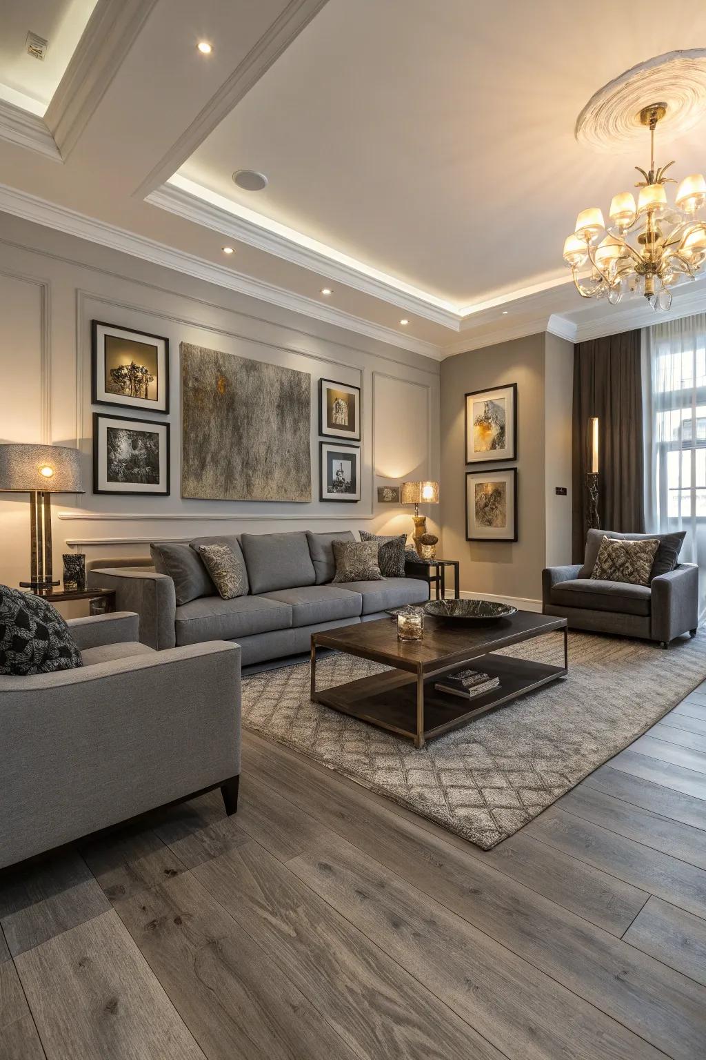 Graywash wood floors refresh classic designs with a modern twist.