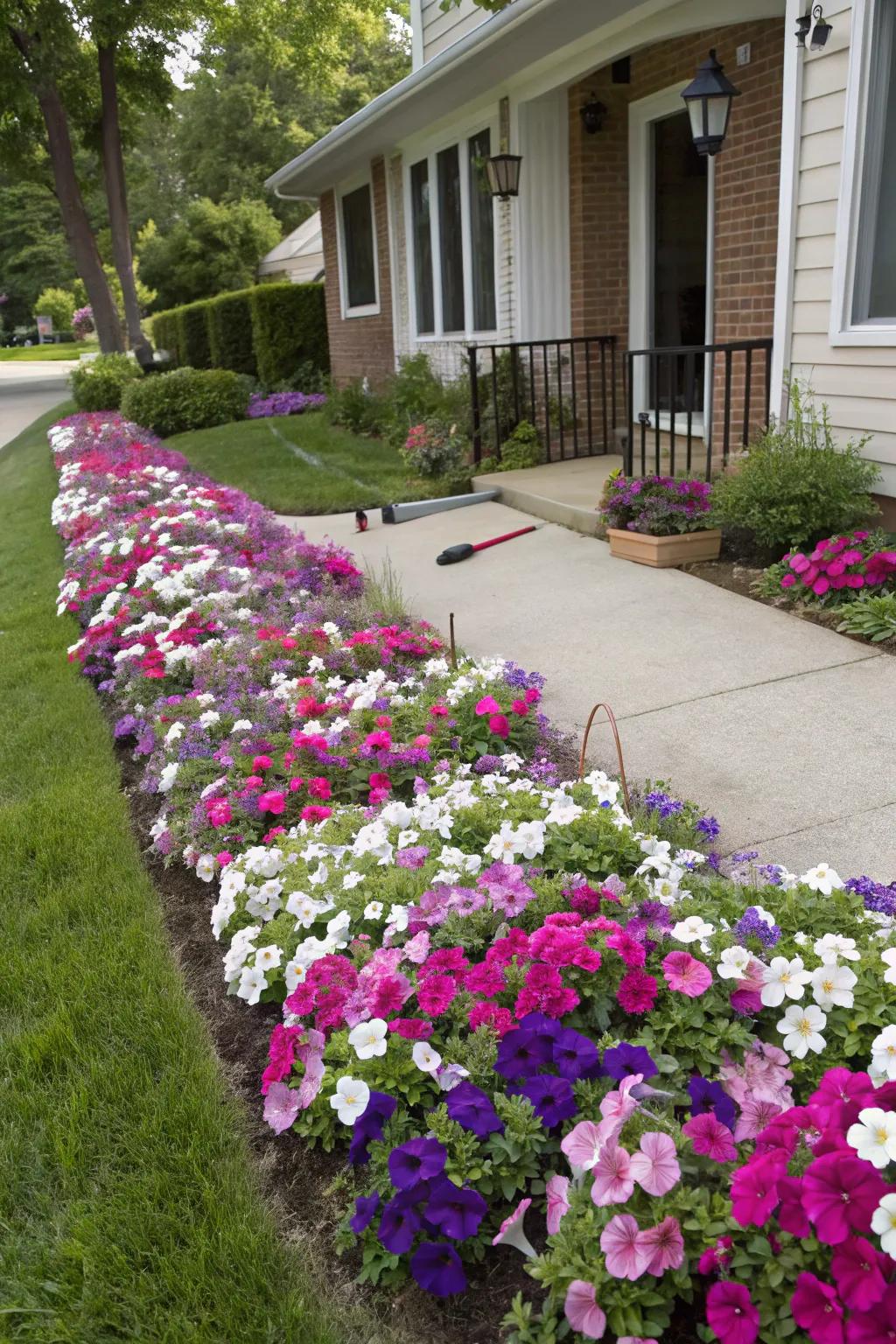 Achieve dramatic flair with a vibrant Blomsie lawn.