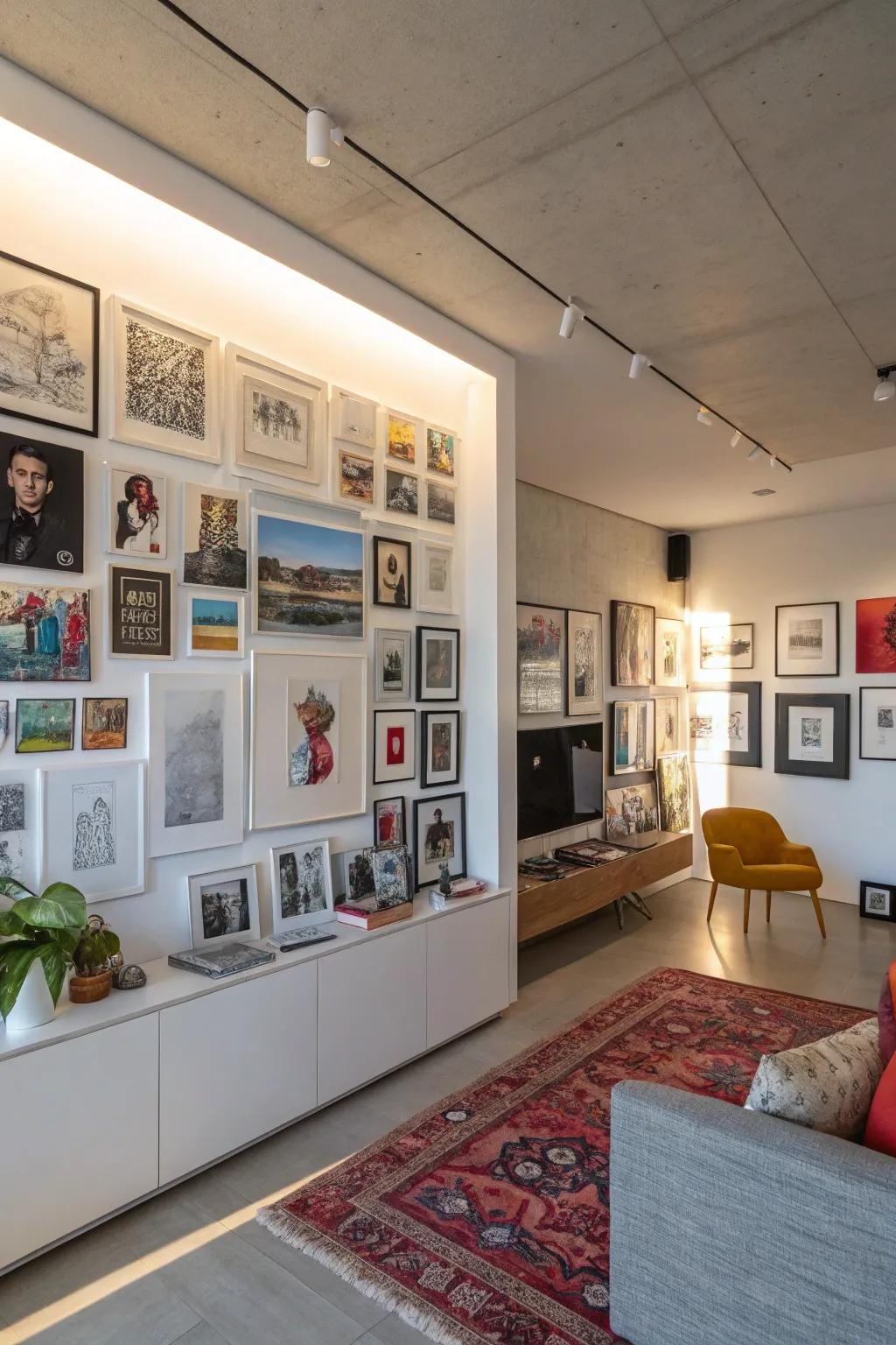 The magic of mixed media is celebrated through diverse types of artwork.