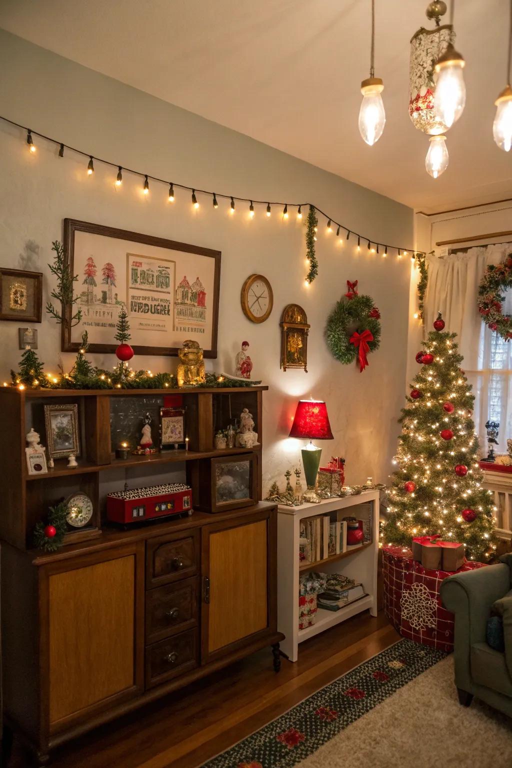 Celebrate the holidays with a distinctive, vintage-inspired party.