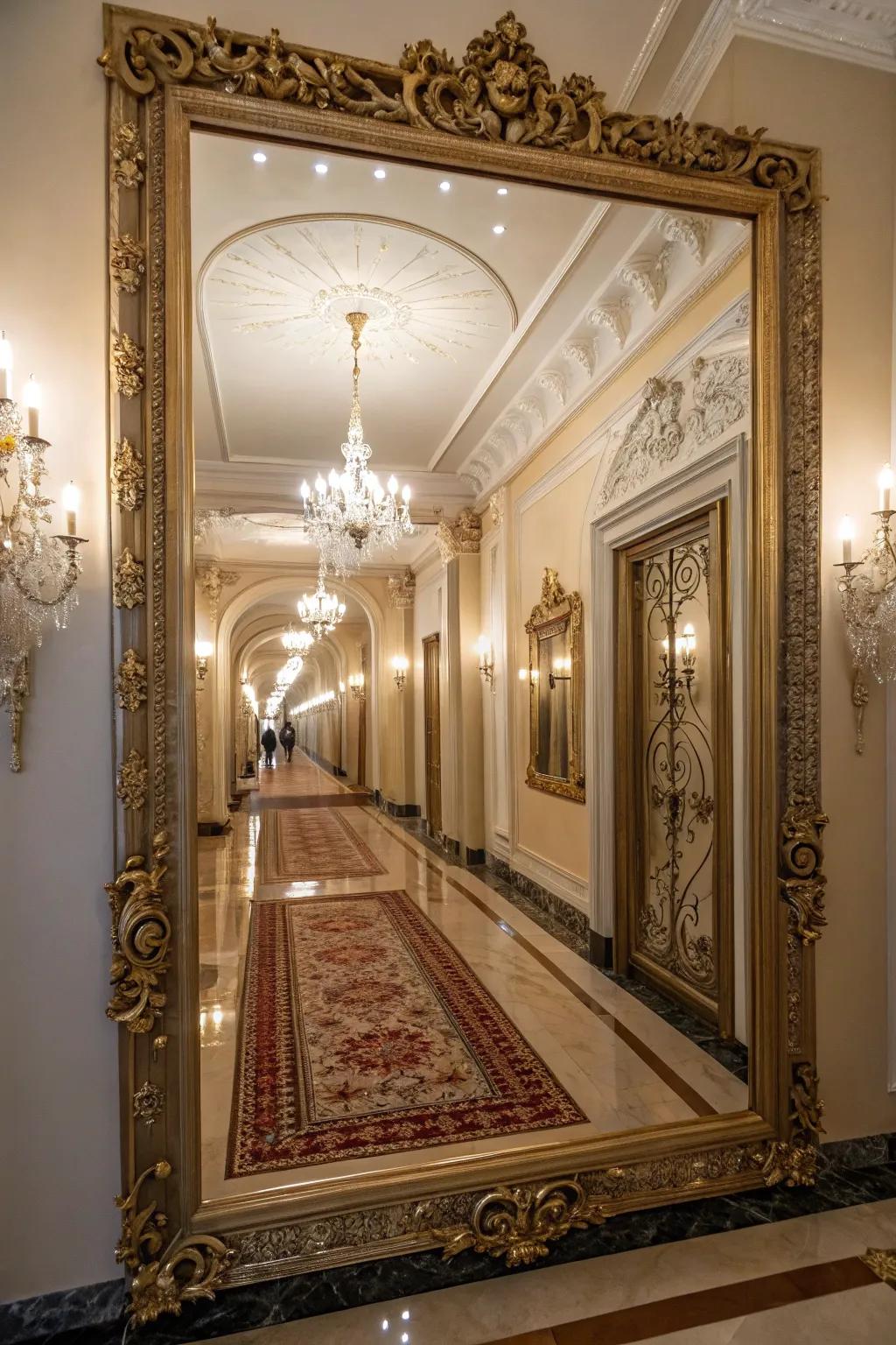 Mirrors can make any room feel lighter and bigger