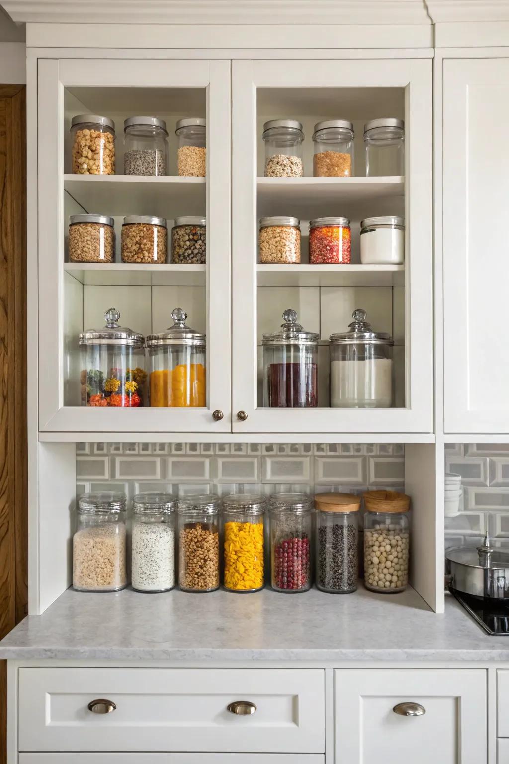 Elegant containers striking a balance between utility and style.