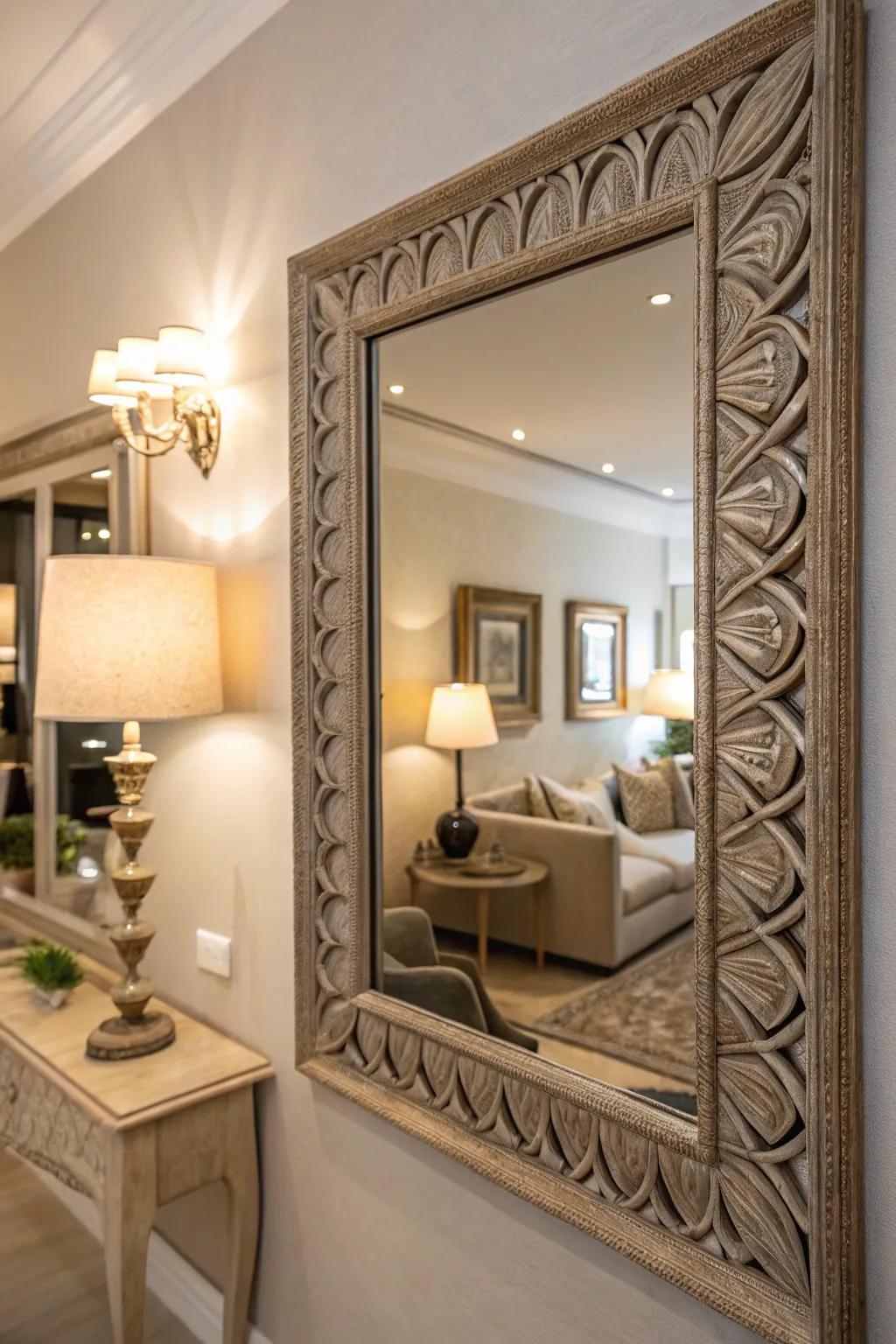 Turn reflectors into art to enrich your living space.