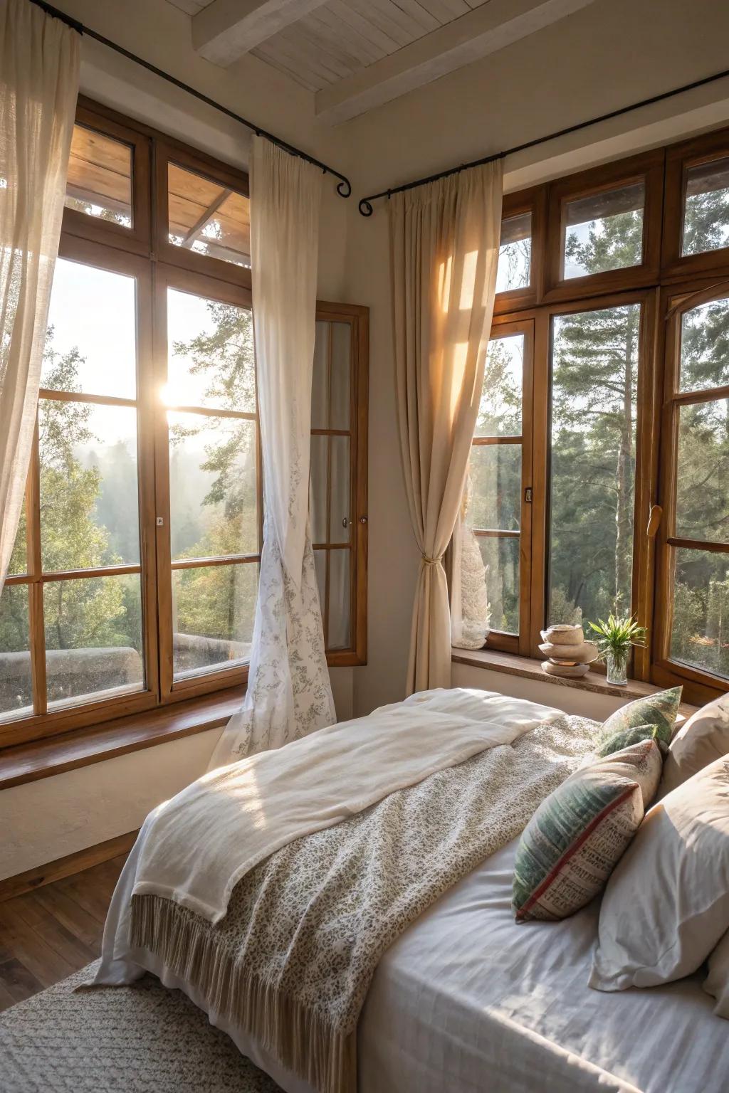 Natural light creates a breezy and inviting atmosphere.