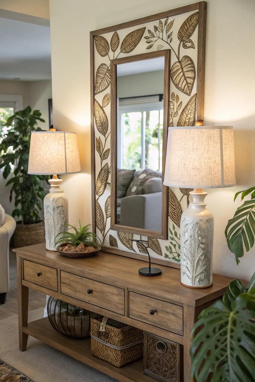 Nature-inspired themes cultivate calmness and serenity.