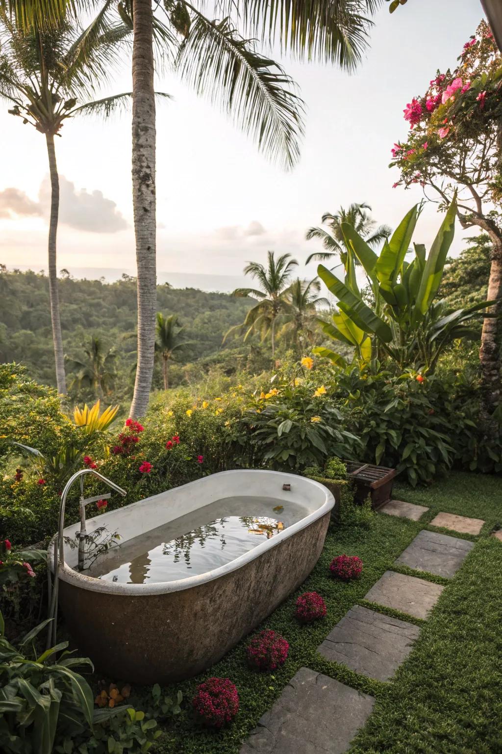 Revamp your space into an exotic paradise with lush plants.