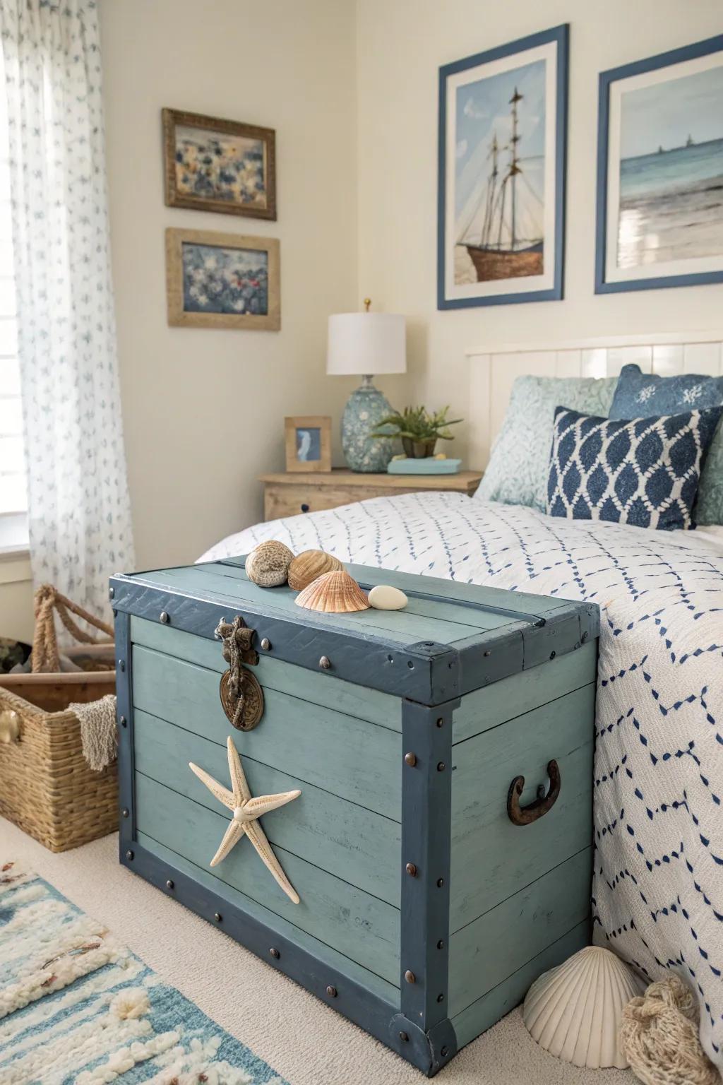 Ocean-inspired aquatics for a serene seaside vibe.