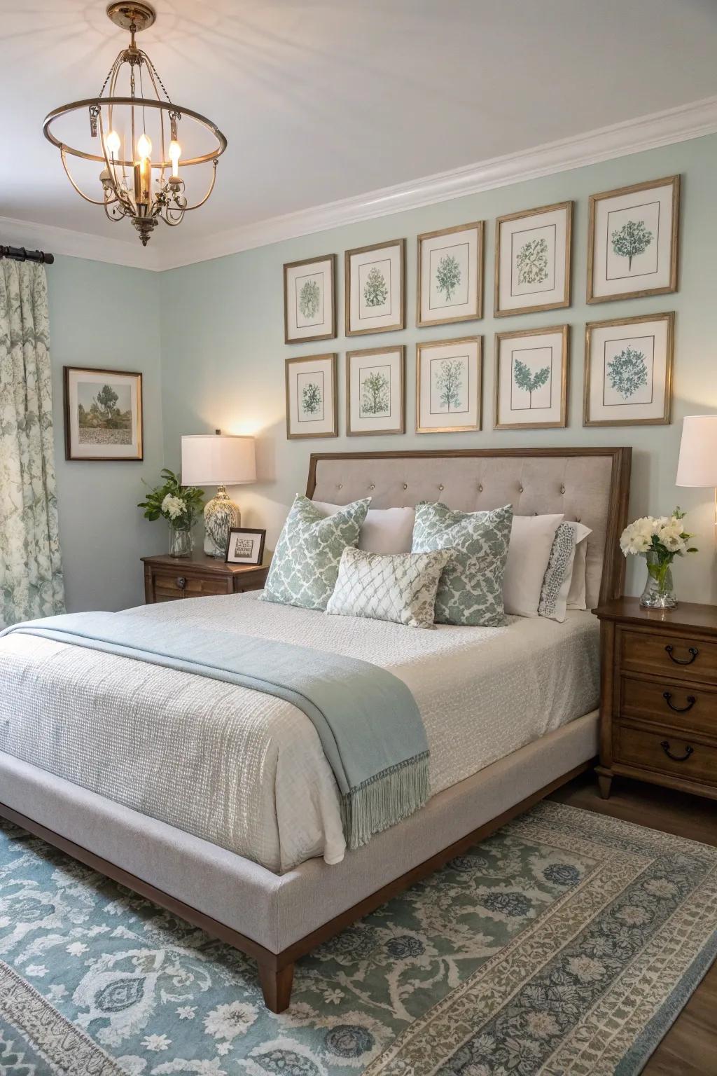 The key to a beautifully tied-together room is harmonious decor.