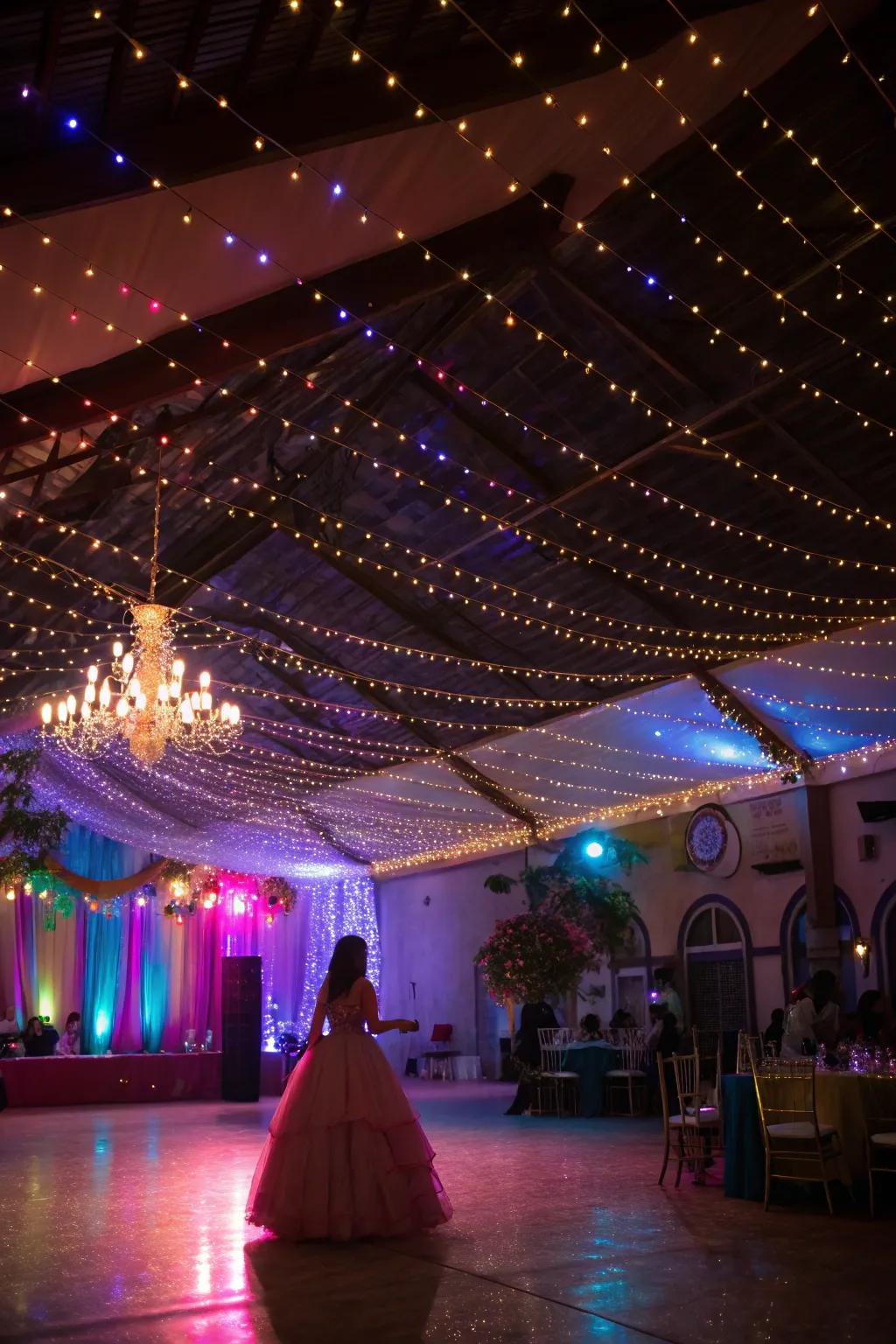 Sparkle lights contribute a magical touch to every celebration.
