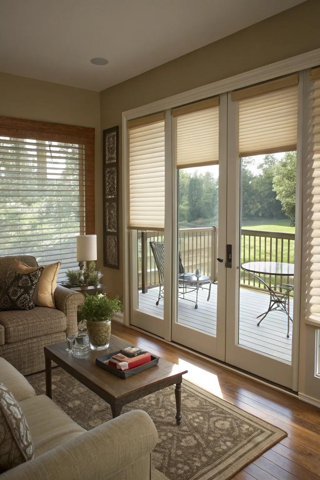 Diverse materials allow for personalized style.