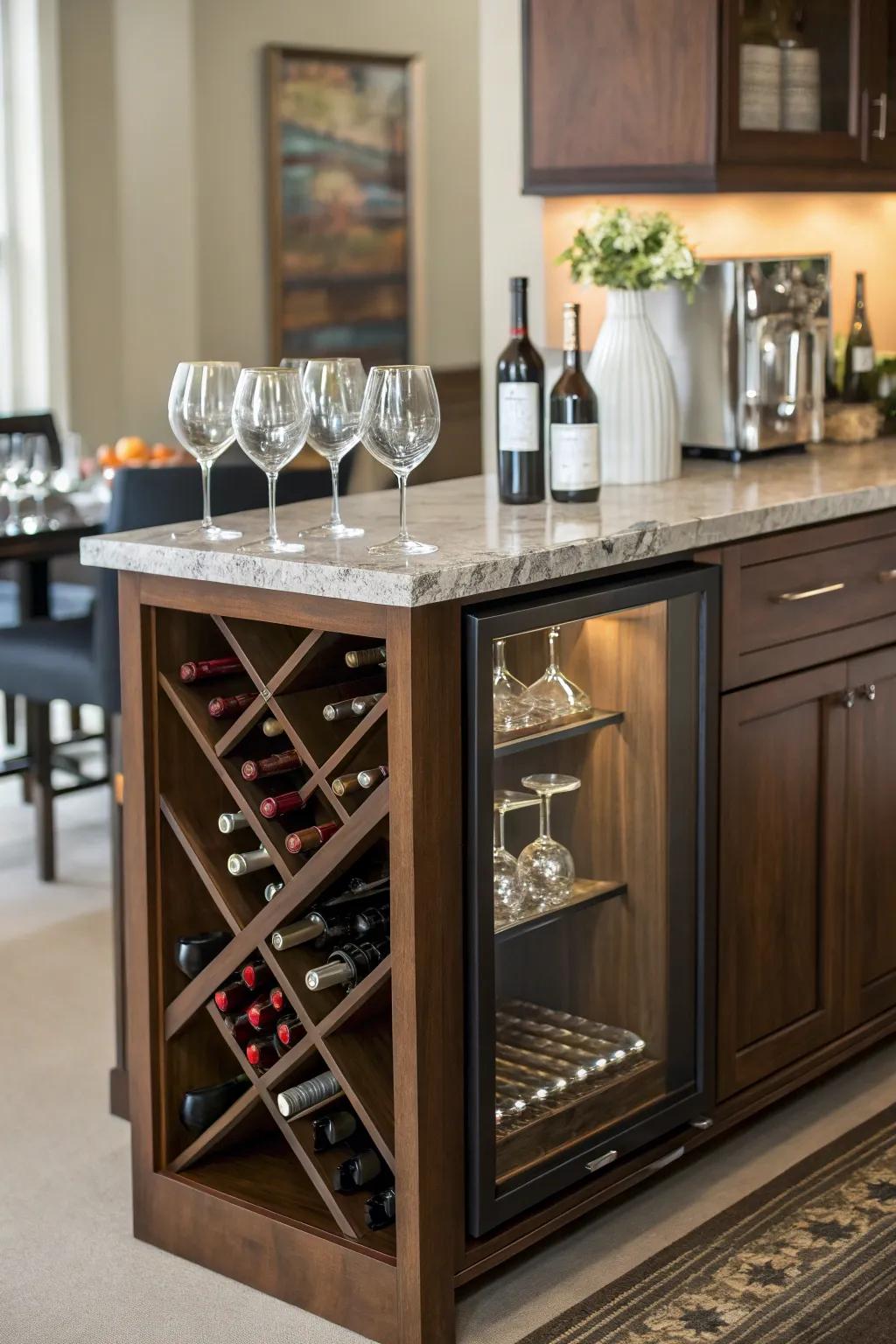 A wine-focused dry bar for enthusiasts.