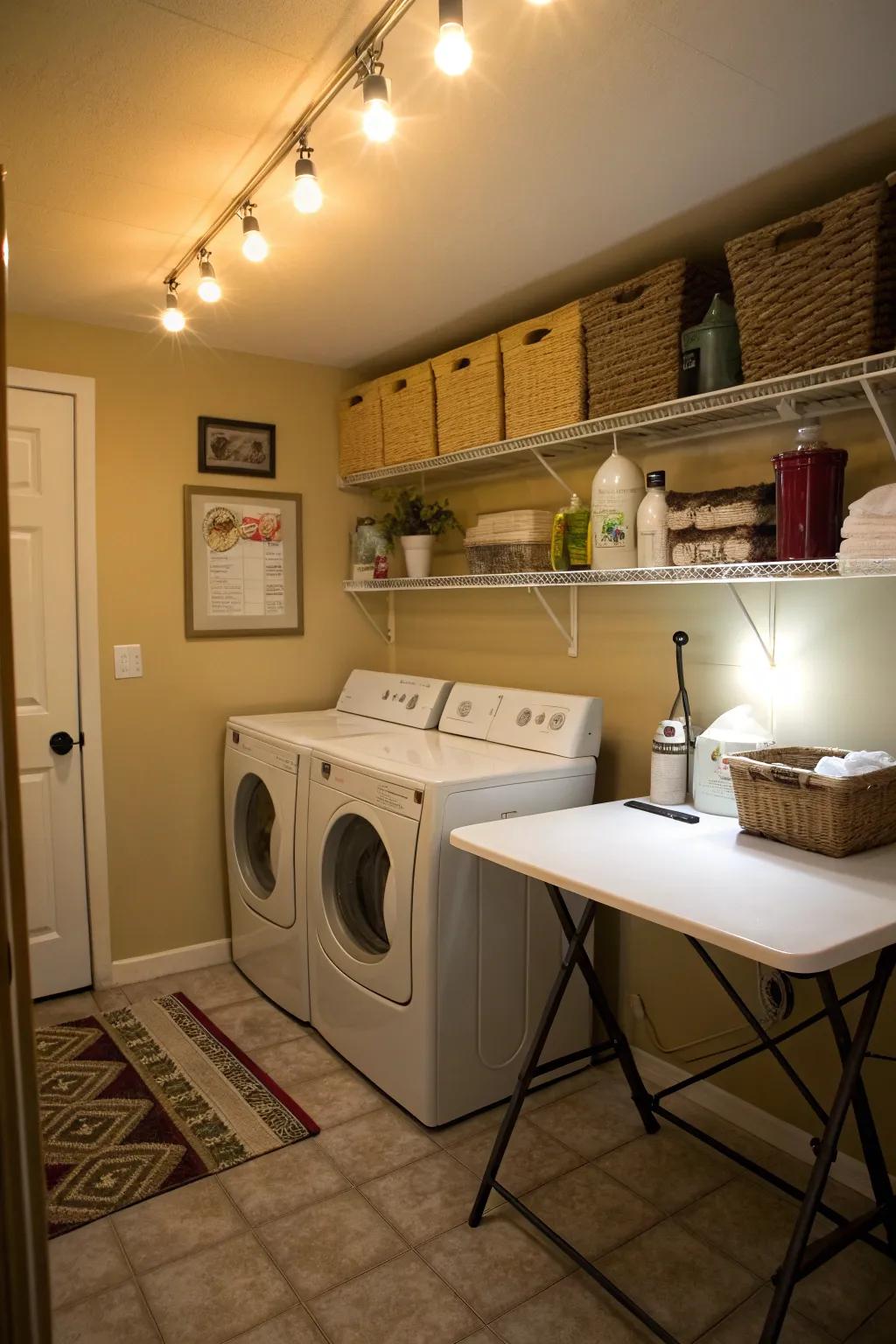 Proper lighting can transform a functional space into a welcoming environment.