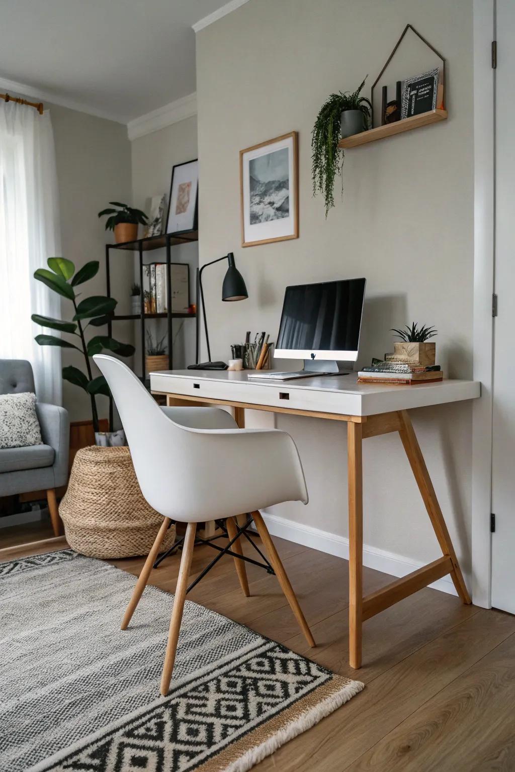 A simple design can enhance productivity and minimize stress.
