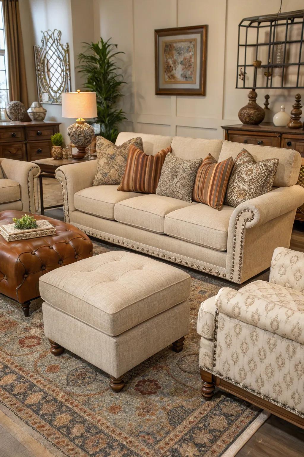 Coordinating pieces enhance functionality and style.