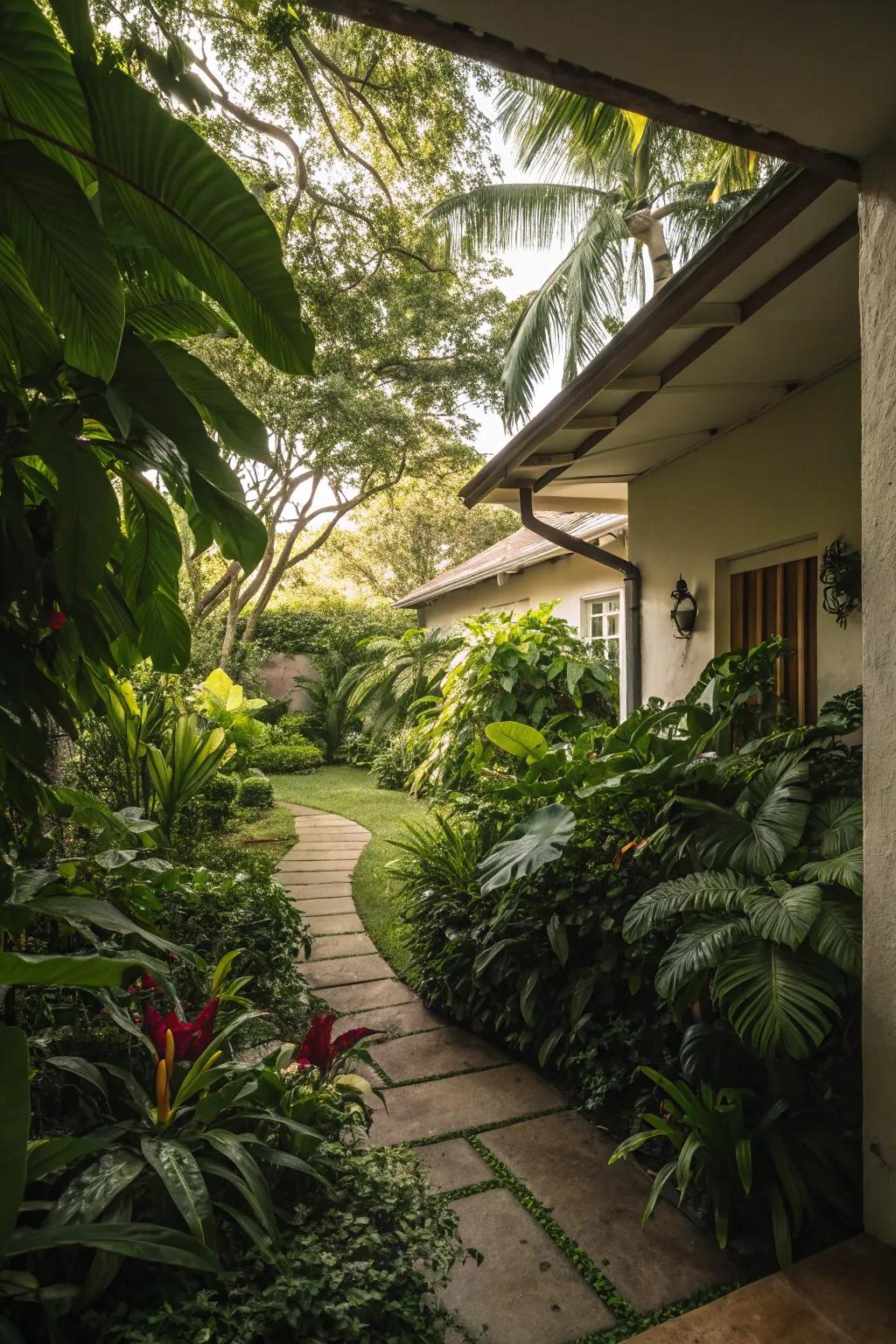Thick vegetation fashions a secluded refuge in your backyard.