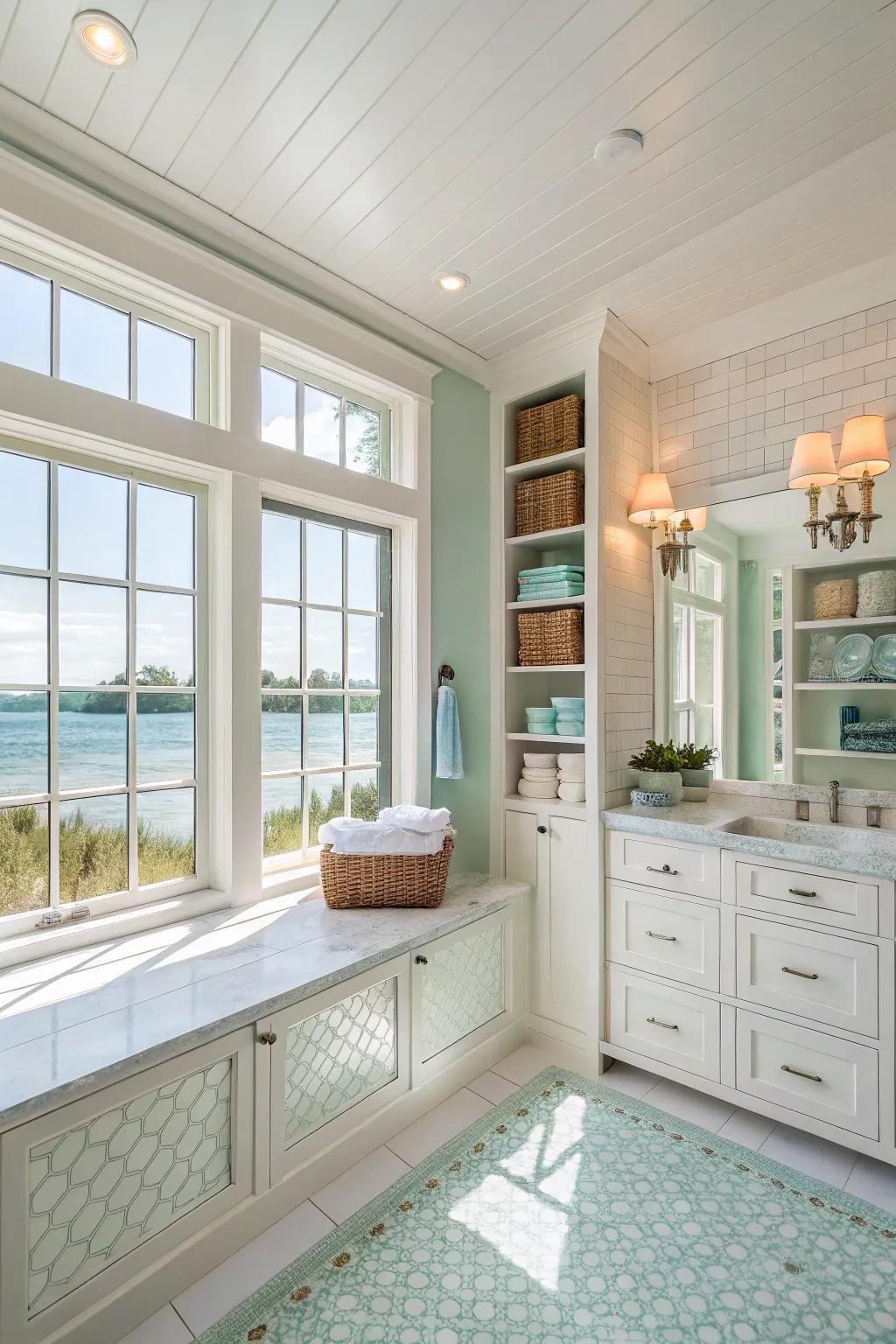 Usable storage answers keep areas tidy.