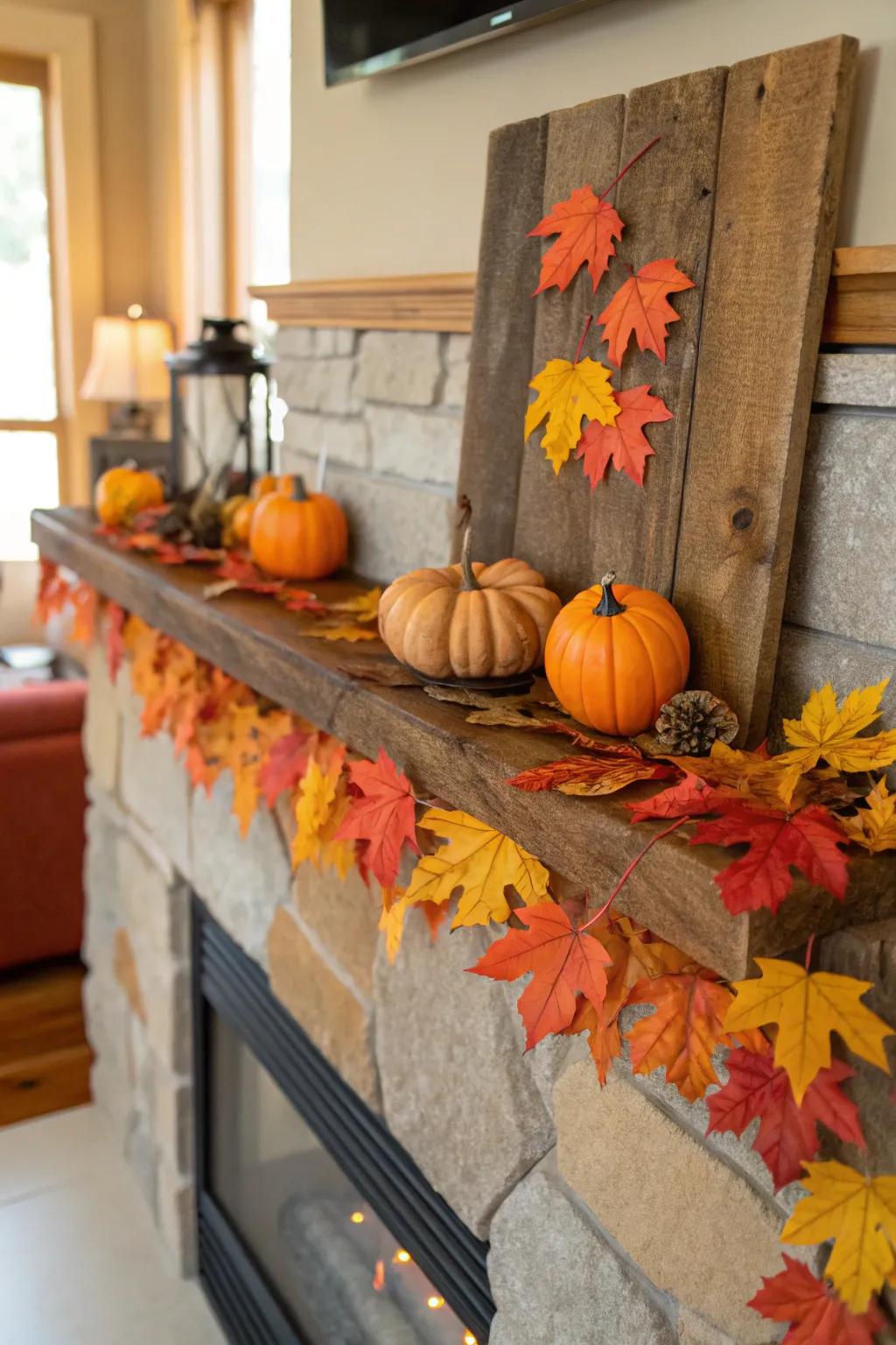 Maintain seasonal charm with a versatile timber board.