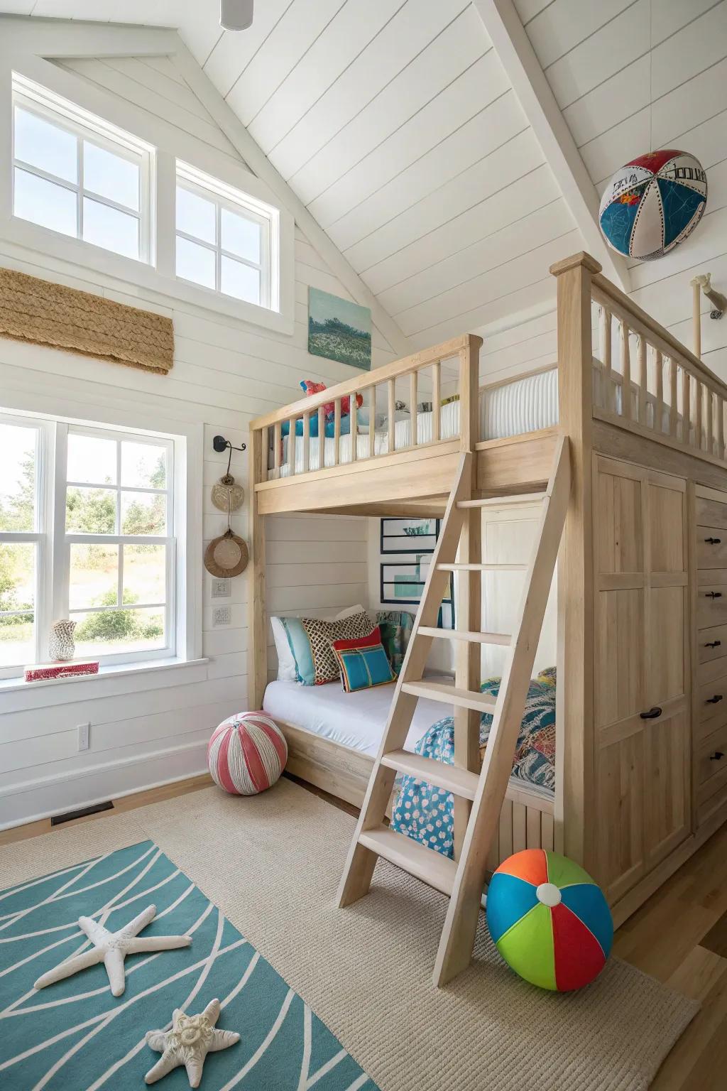 Enrich adventure with a ladder and steps integration.