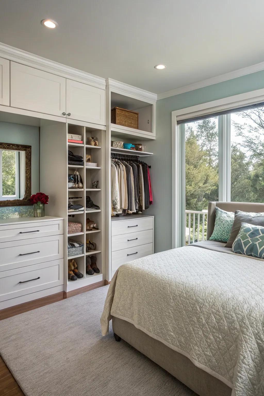 Functional furniture combines style with practicality.