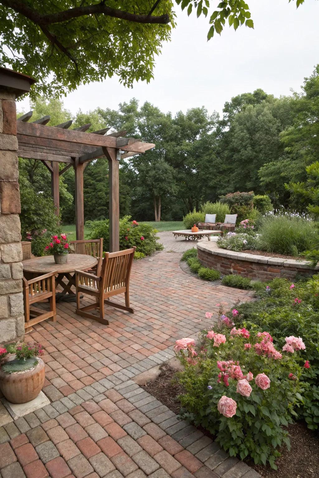 Worn rocks add nostalgic charm and elegance to outdoor spaces.