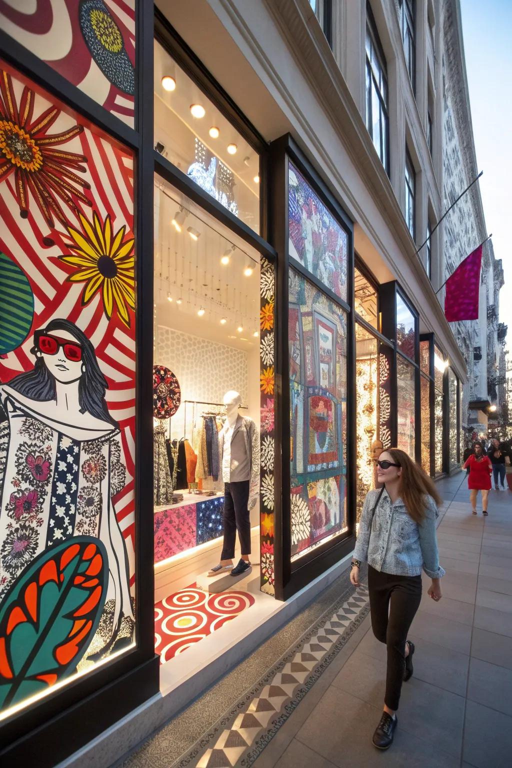 Window graphics transform your storefront into a visual masterpiece.