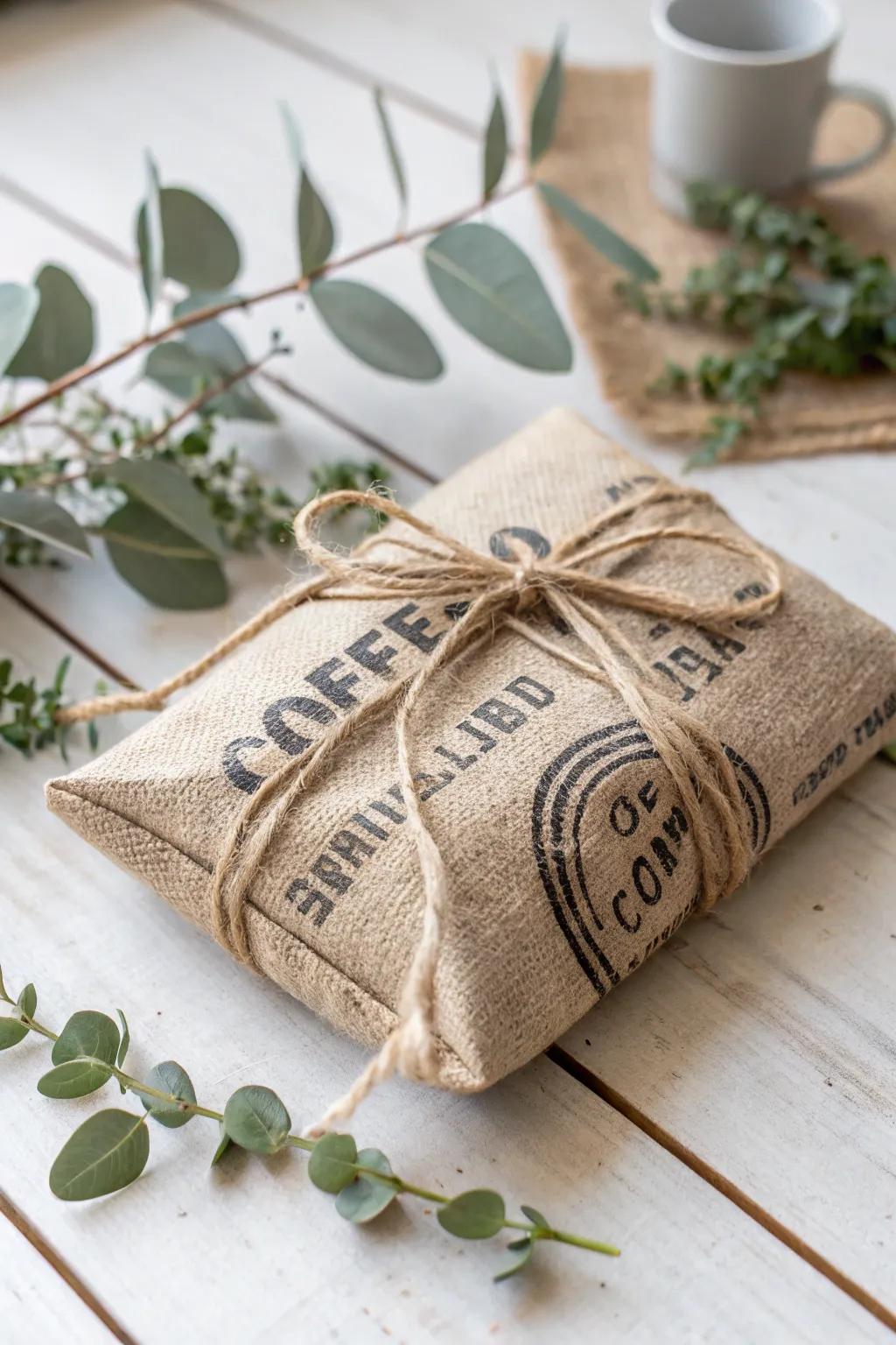 Improve your gift-giving with a cozy twist using grain sack wraps. Simple, charming, and unforgettable.