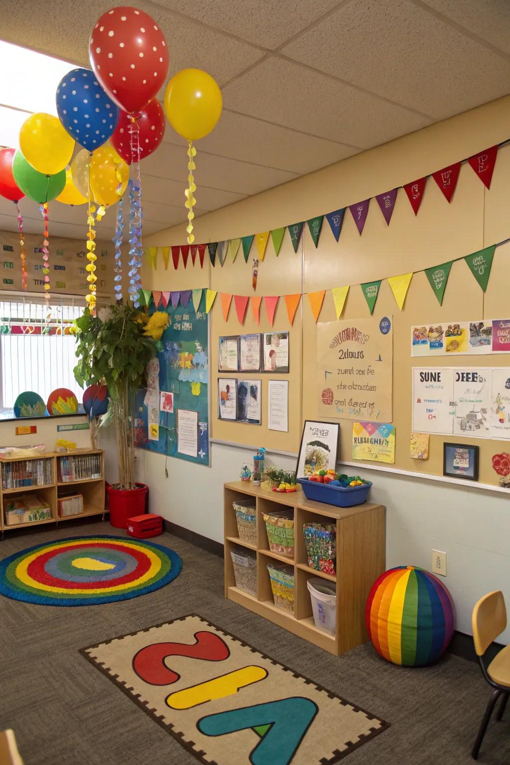 Themed decor personalizes and enriches the cozy corner.
