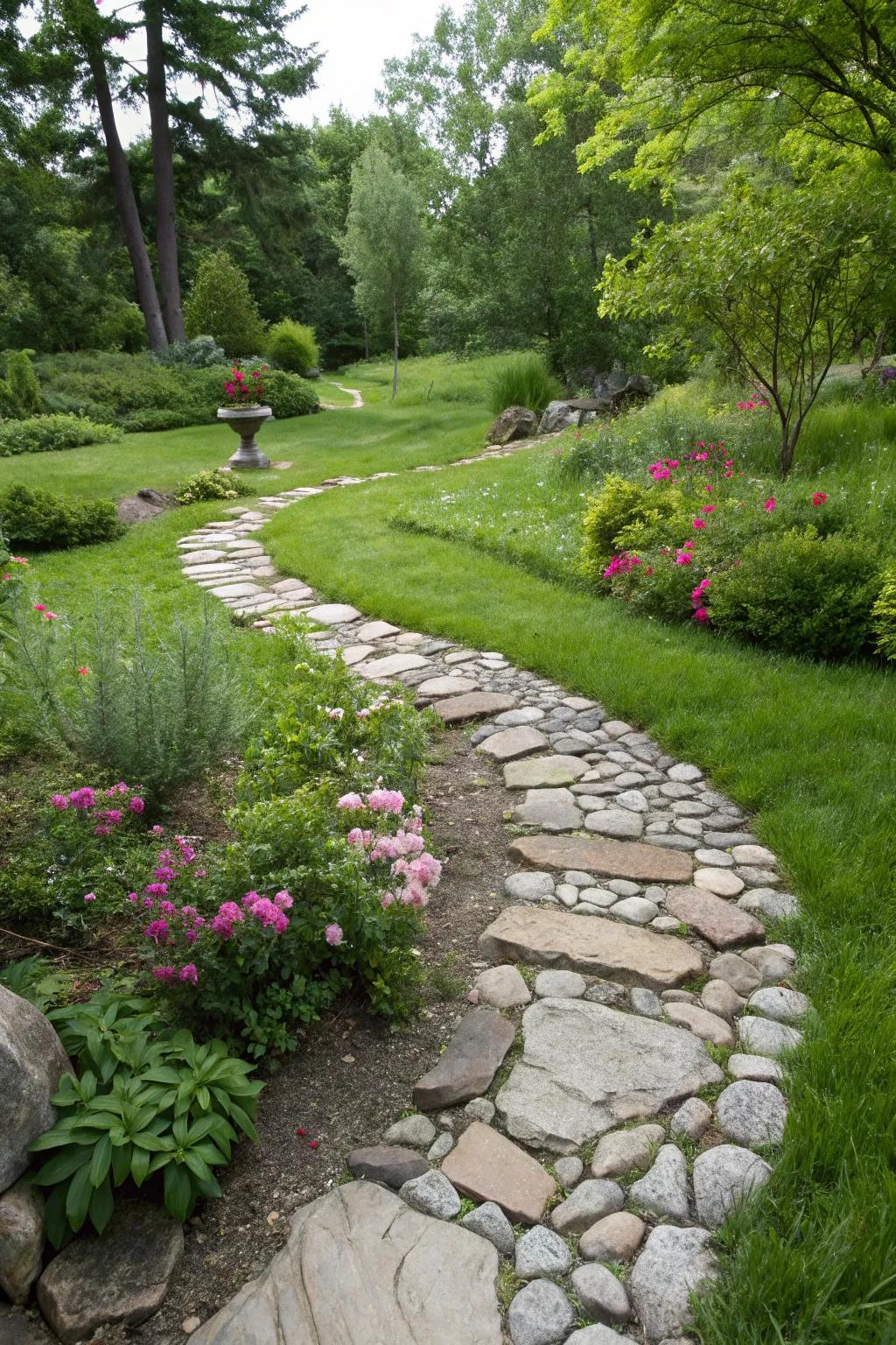 DIY trails ask you to explore and add shape to your garden.