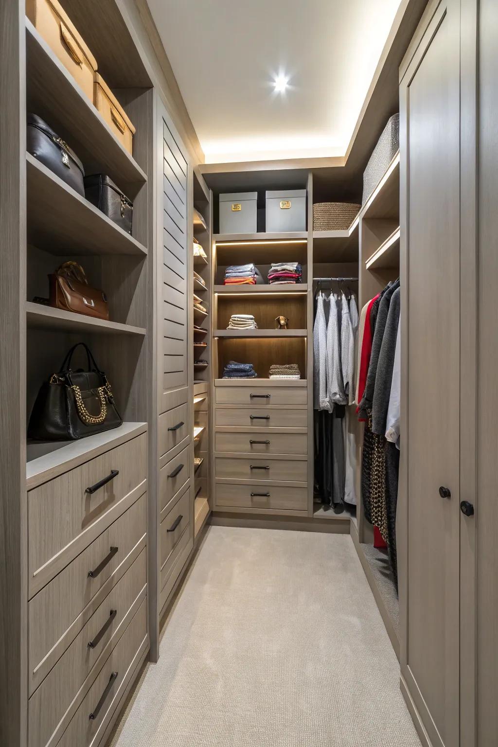 Customize your closet for maximum efficiency and style.