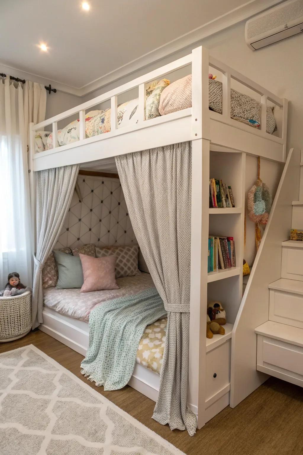 A clandestine hideaway offers a personal escape.