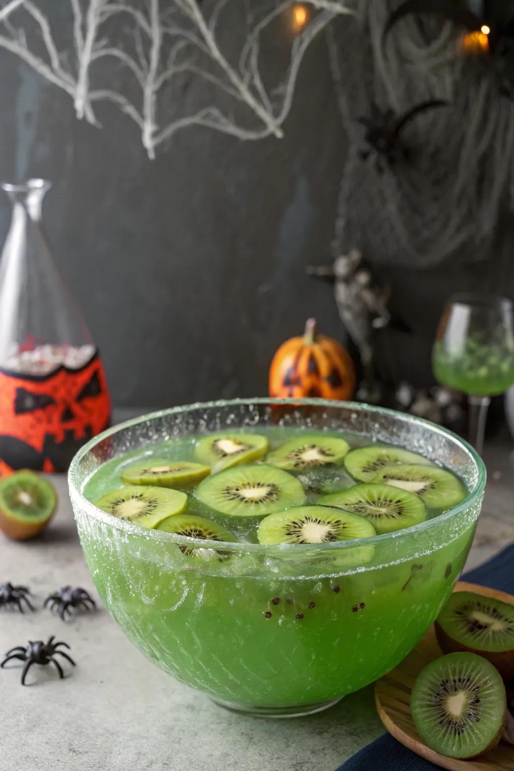 A Ghoulish Green Elixir that’s sure to enchant your guests.