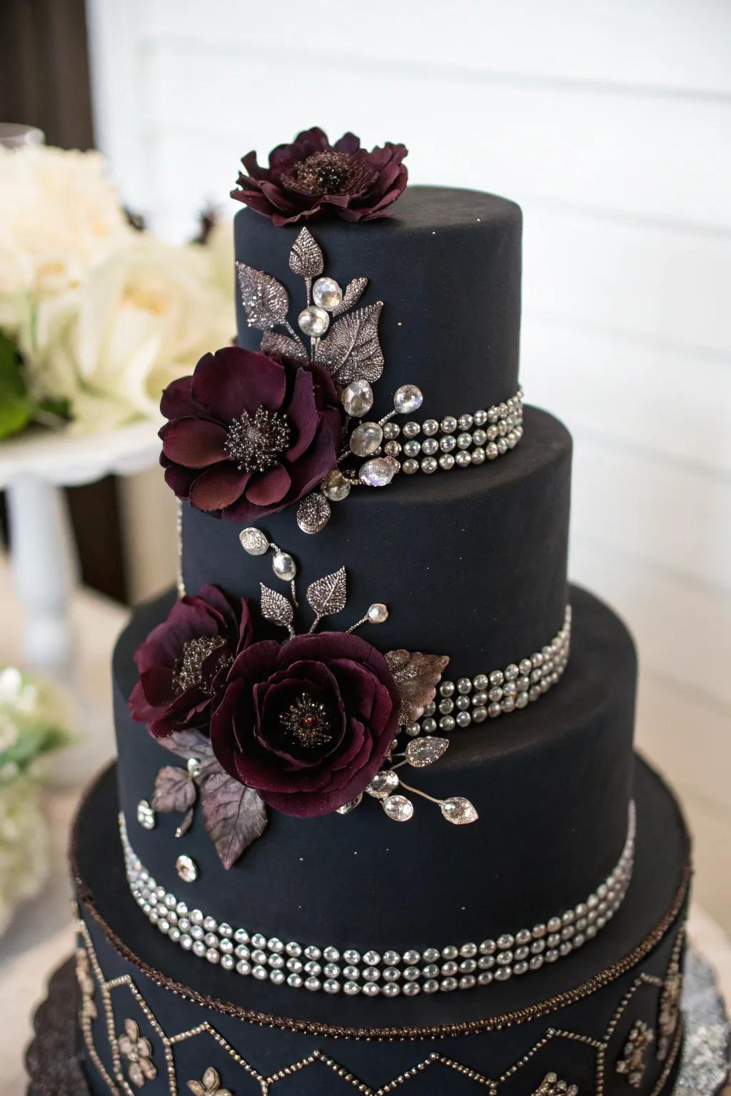 An extraordinary wedding cake can serve as a breathtaking focal point.