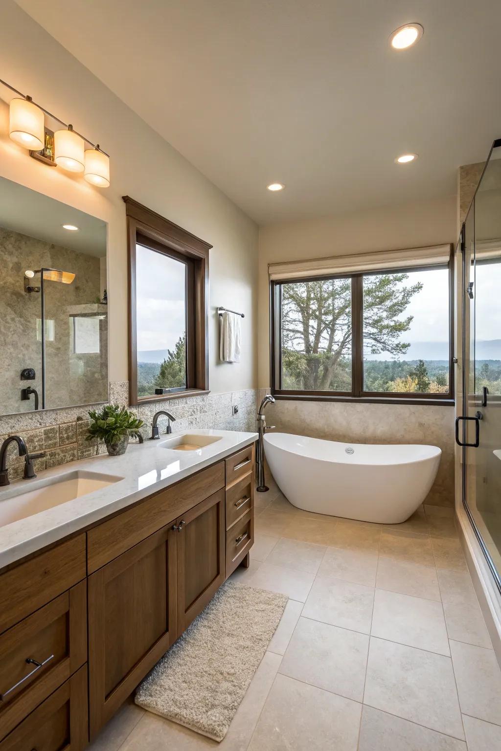 Smart use of space making certain comfort and ease.