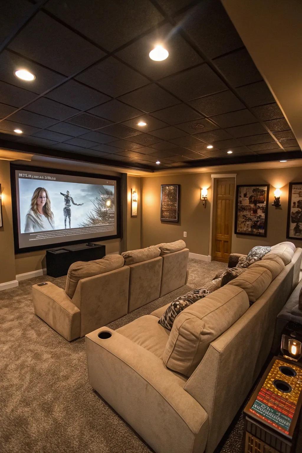 A refurbished cellar ideal for total relaxation and various forms of entertainment.